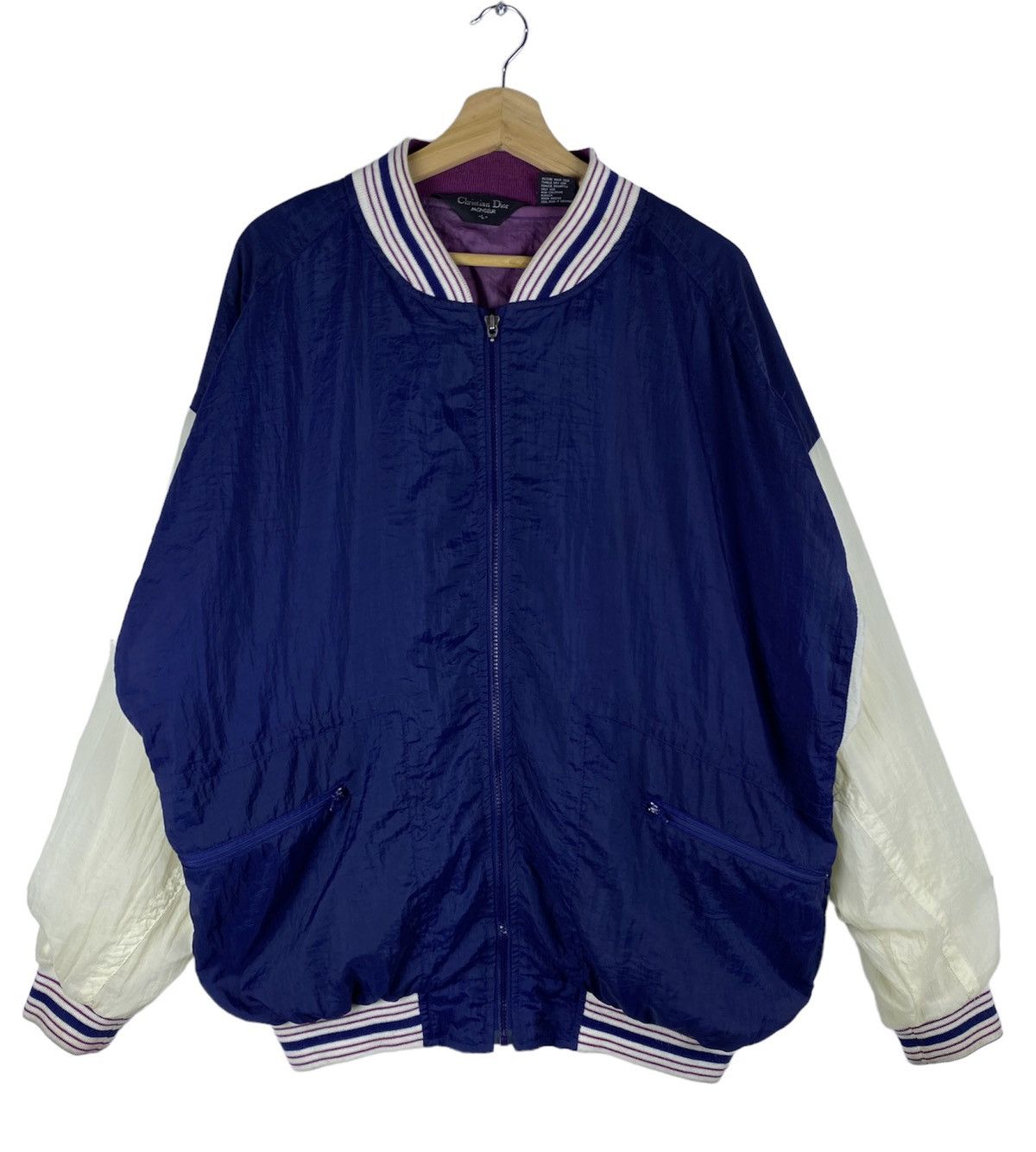 Christian Dior Monsieur GONE🔥 Vintage Christian Dior Monsieur Tracktop Light Jacket Size US L / EU 52-54 / 3 - 1 Thumbnail