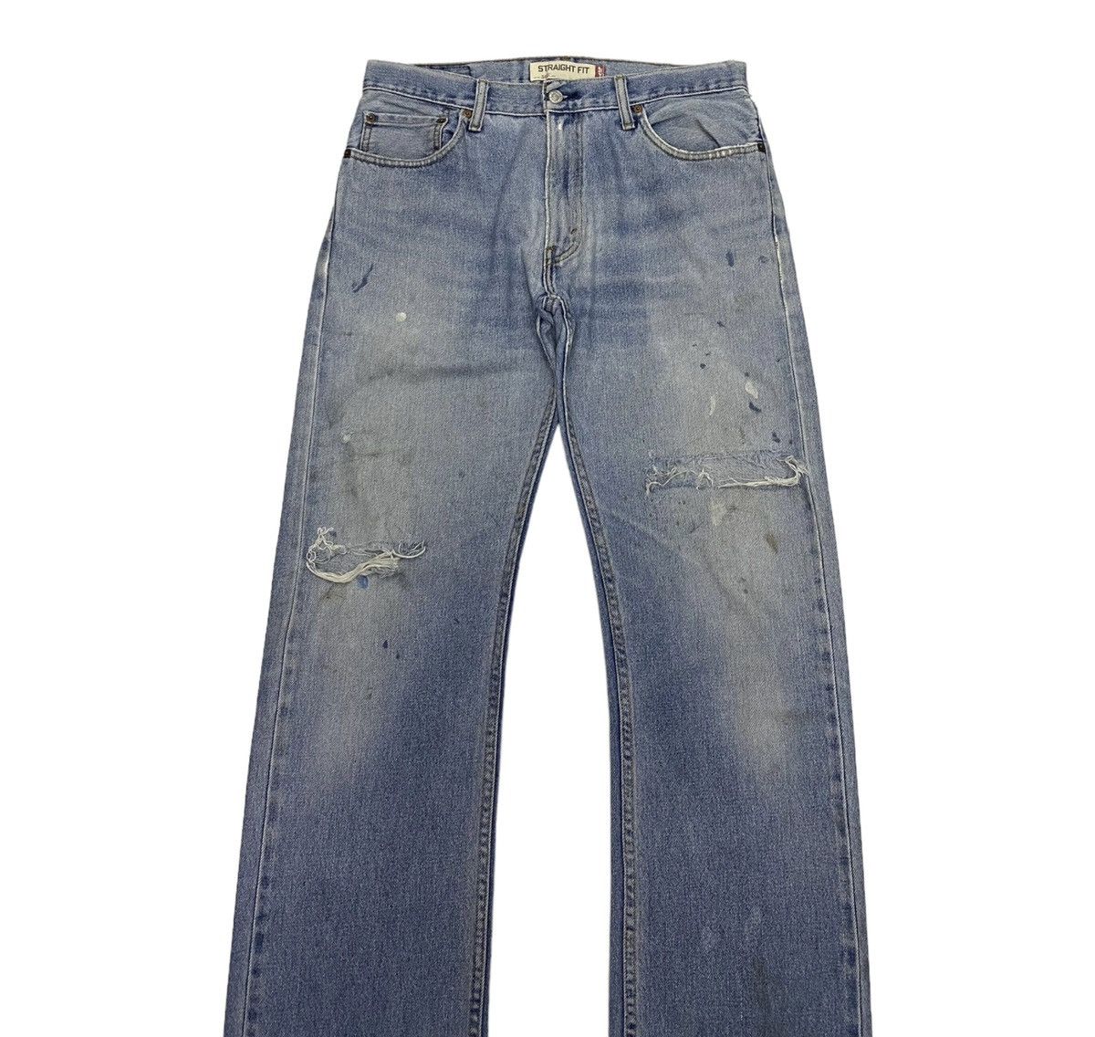 Levi's VINTAGE LEVIS 505 DISTRESSED DENIM JEANS Size US 34 / EU 50 - 5 Thumbnail