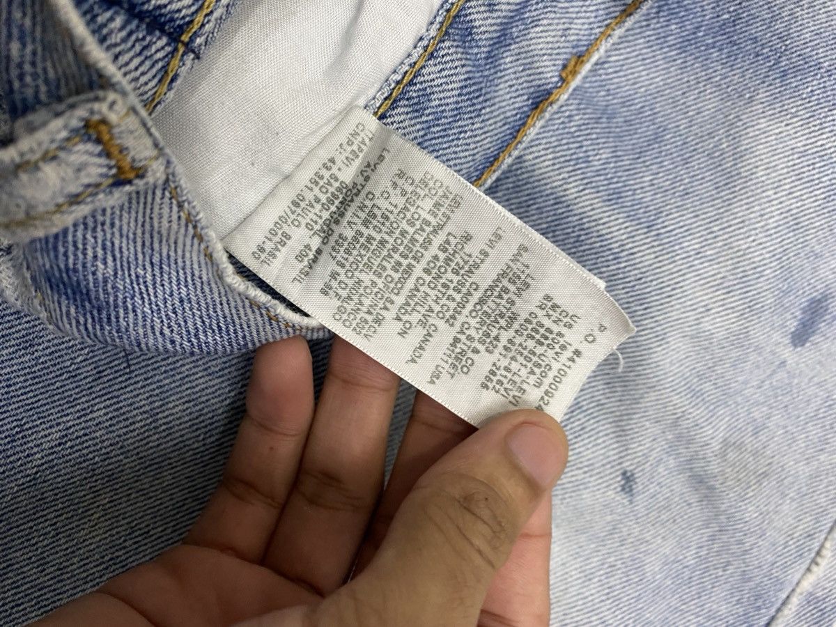 Levi's VINTAGE LEVIS 505 DISTRESSED DENIM JEANS Size US 34 / EU 50 - 14 Thumbnail