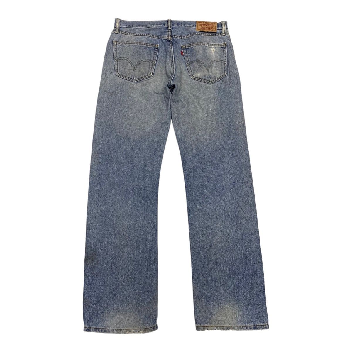 Levi's VINTAGE LEVIS 505 DISTRESSED DENIM JEANS Size US 34 / EU 50 - 3 Thumbnail
