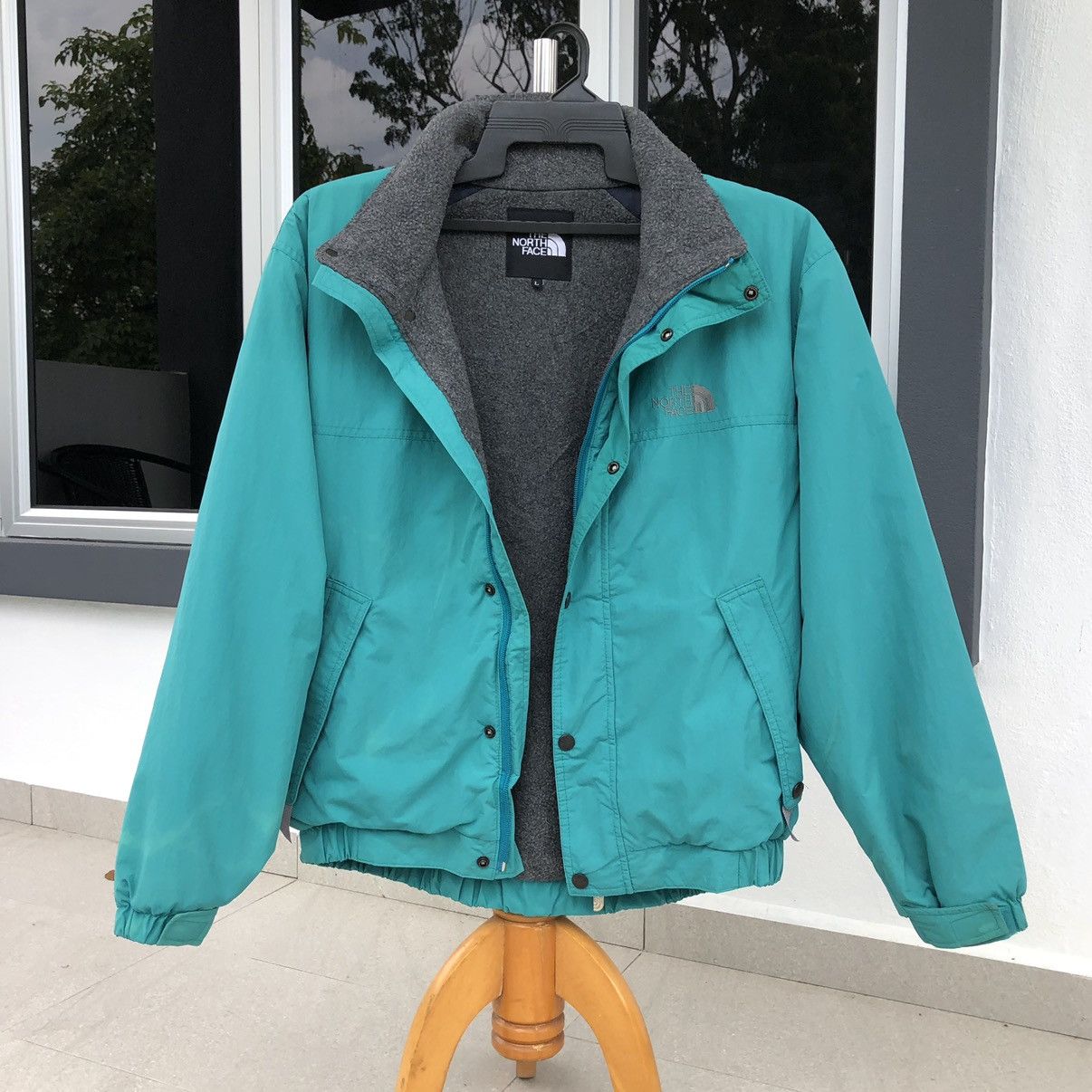 The North Face Vintage The North Face Fleece Lined Bomber Jacket Size US L / EU 52-54 / 3 - 4 Thumbnail