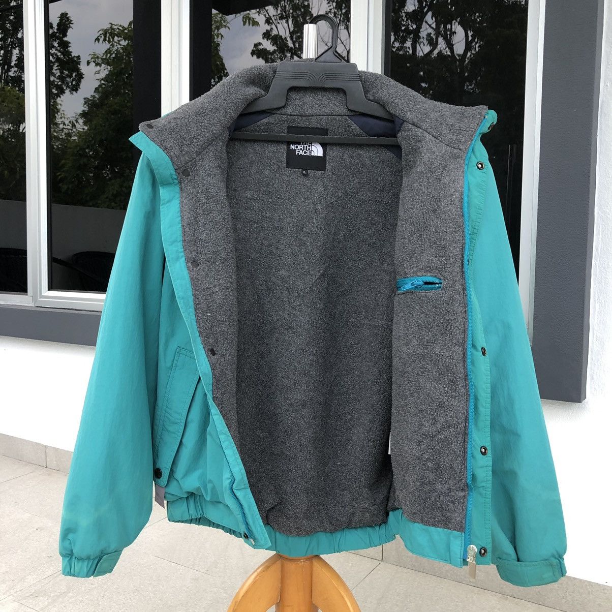 The North Face Vintage The North Face Fleece Lined Bomber Jacket Size US L / EU 52-54 / 3 - 5 Thumbnail