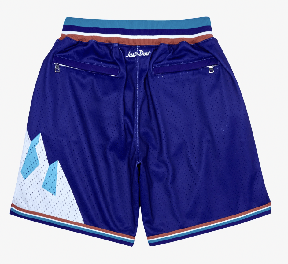 Just Don × Mitchell & Ness Utah Jazz 1996-97 NBA Shorts Just Don New w/ Tags 2XL Size US 42 / EU 58 - 10 Thumbnail