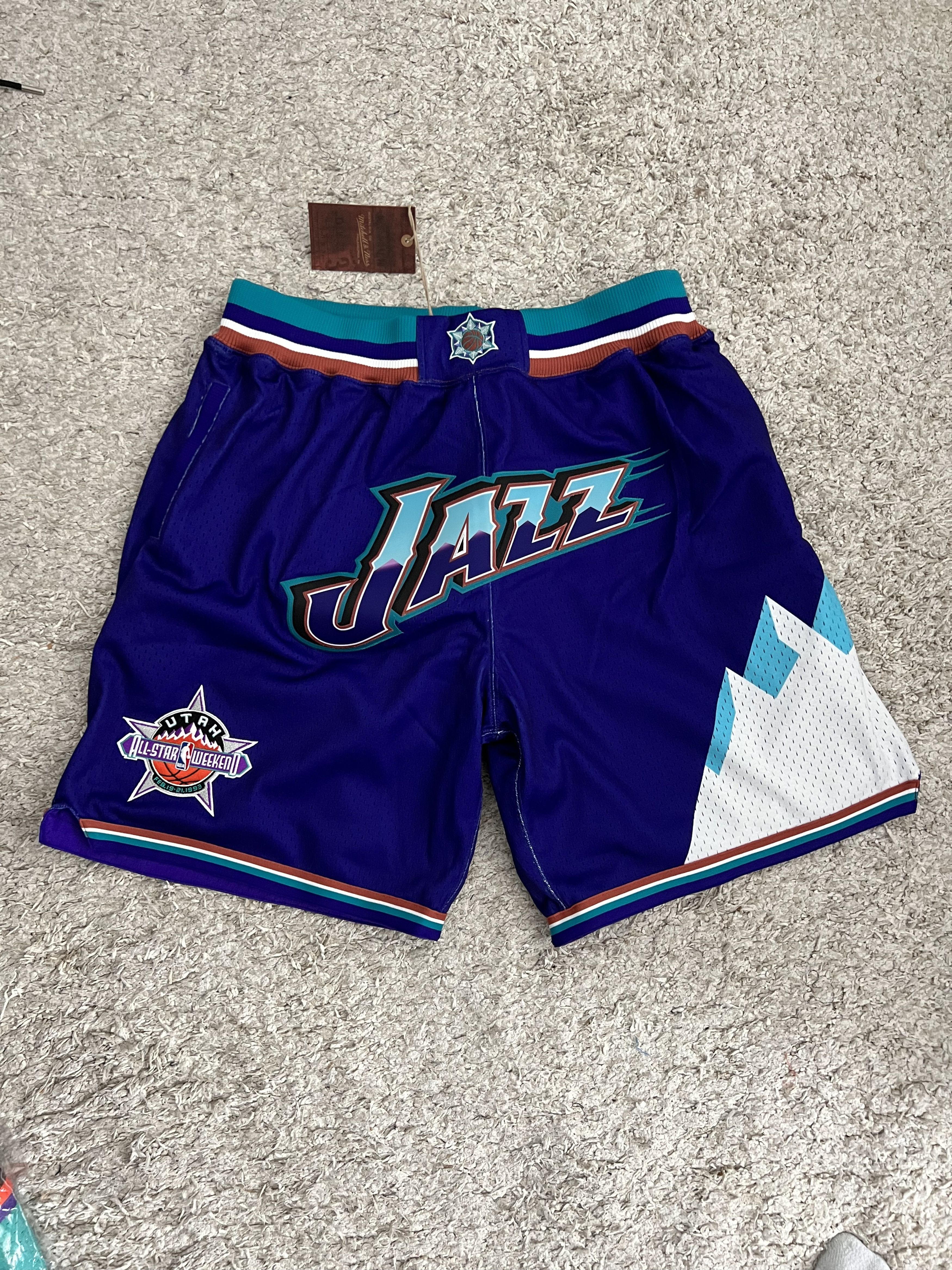 Just Don Nba All Star 96 Shorts Men's Mitchell Ness X Just Don