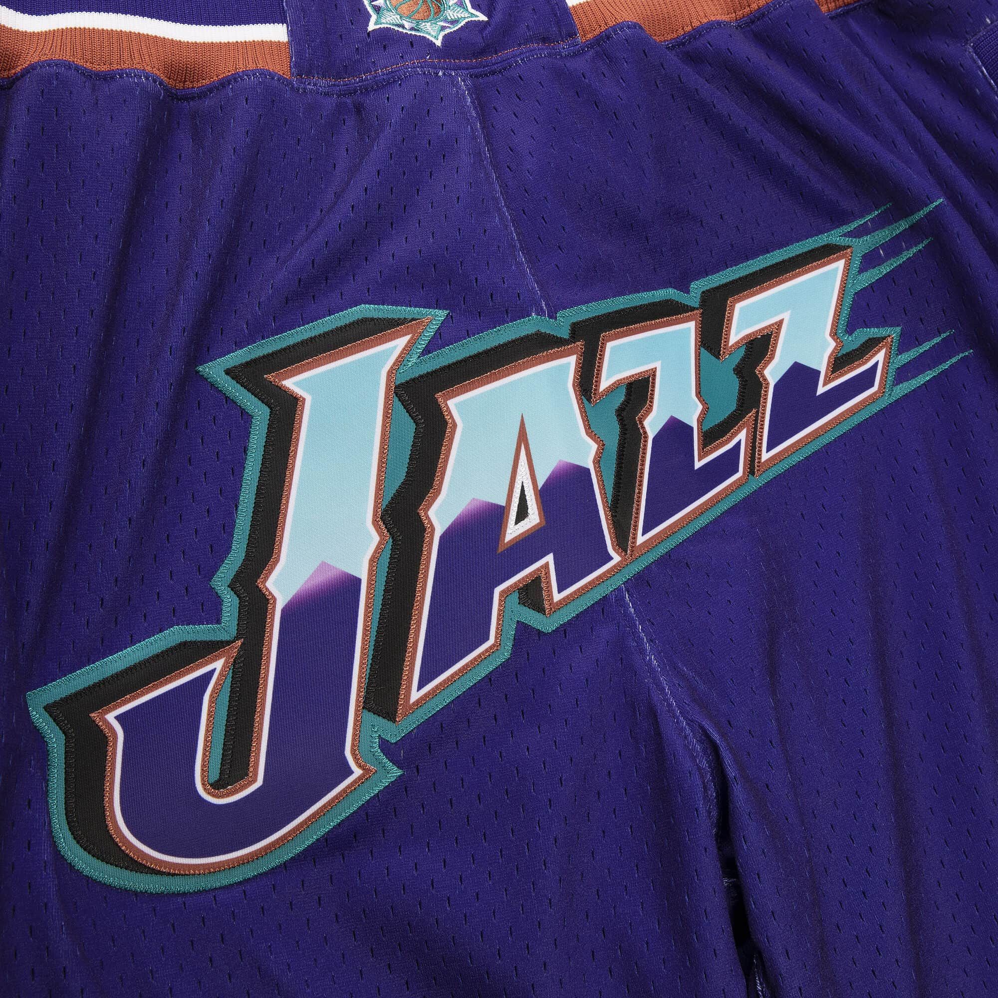 Just Don × Mitchell & Ness Utah Jazz 1996-97 NBA Shorts Just Don New w/ Tags 2XL Size US 42 / EU 58 - 9 Thumbnail