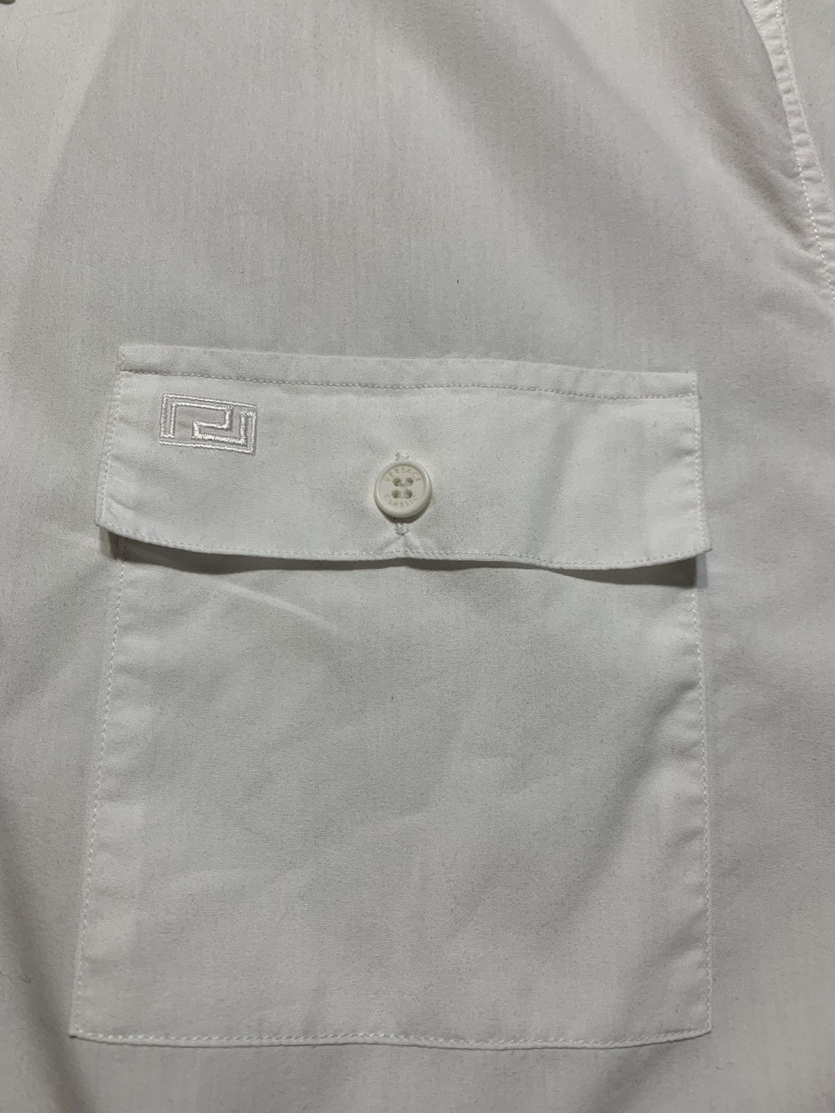 Versace Jeans Couture Vintage Versace Lampo Short sleeve Shirt Size US XL / EU 56 / 4 - 4 Thumbnail