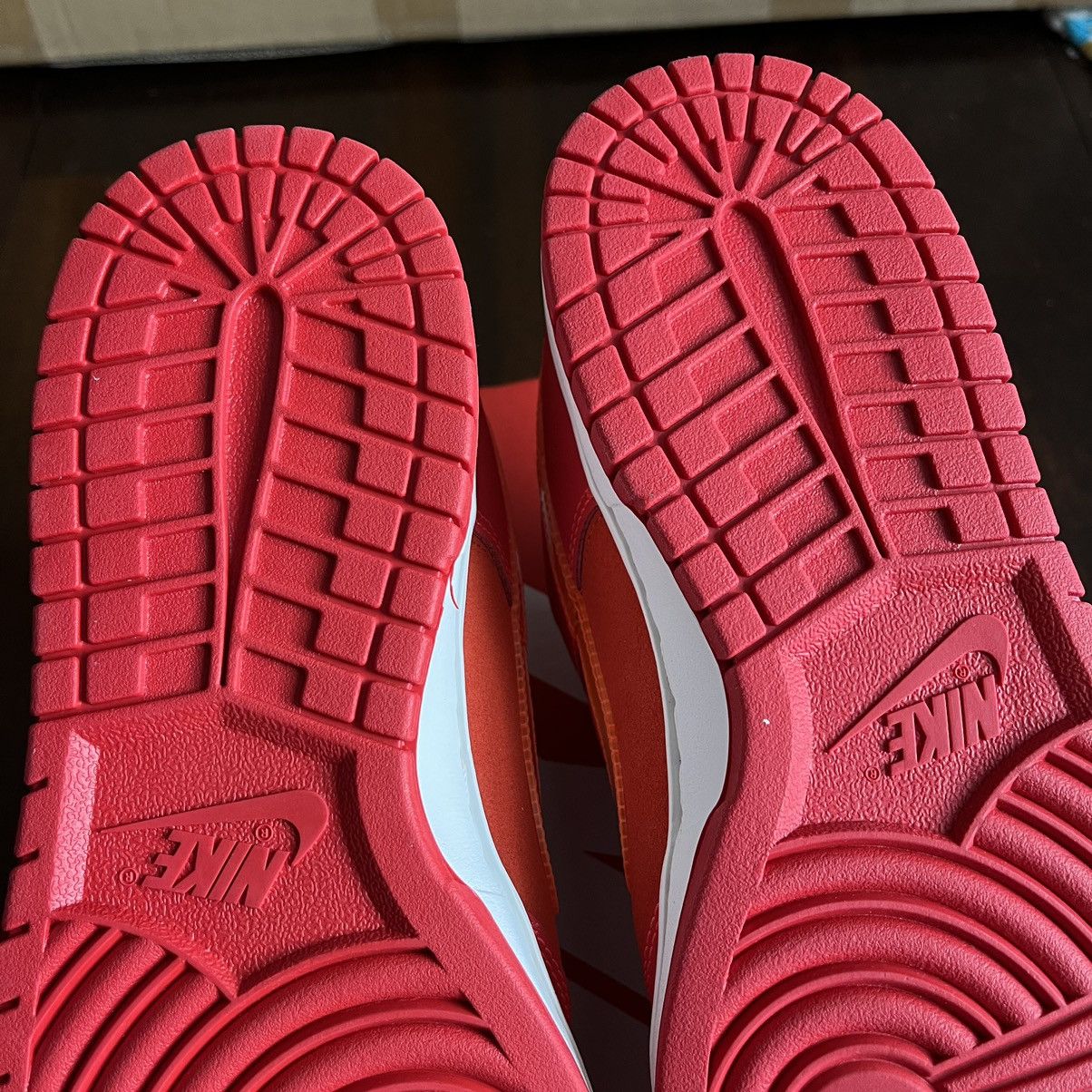 Nike Nike Dunk Low ATL Atlanta University Red/ Bright Crimson Size US 10.5 / EU 43-44 - 13 Thumbnail
