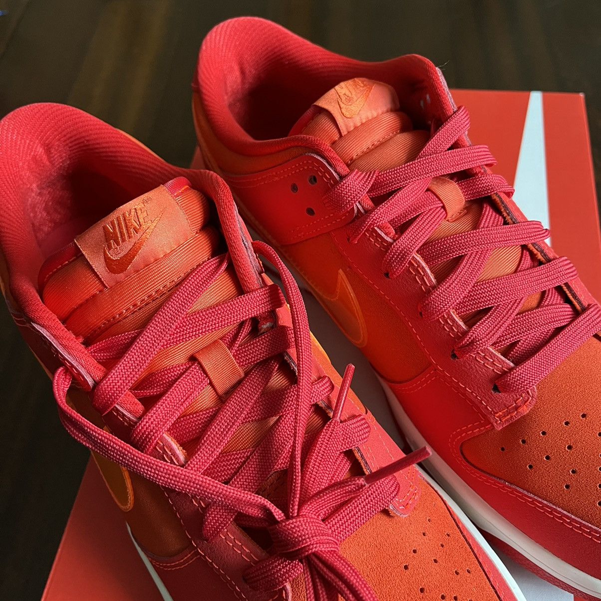 Nike Nike Dunk Low ATL Atlanta University Red/ Bright Crimson Size US 10.5 / EU 43-44 - 3 Thumbnail