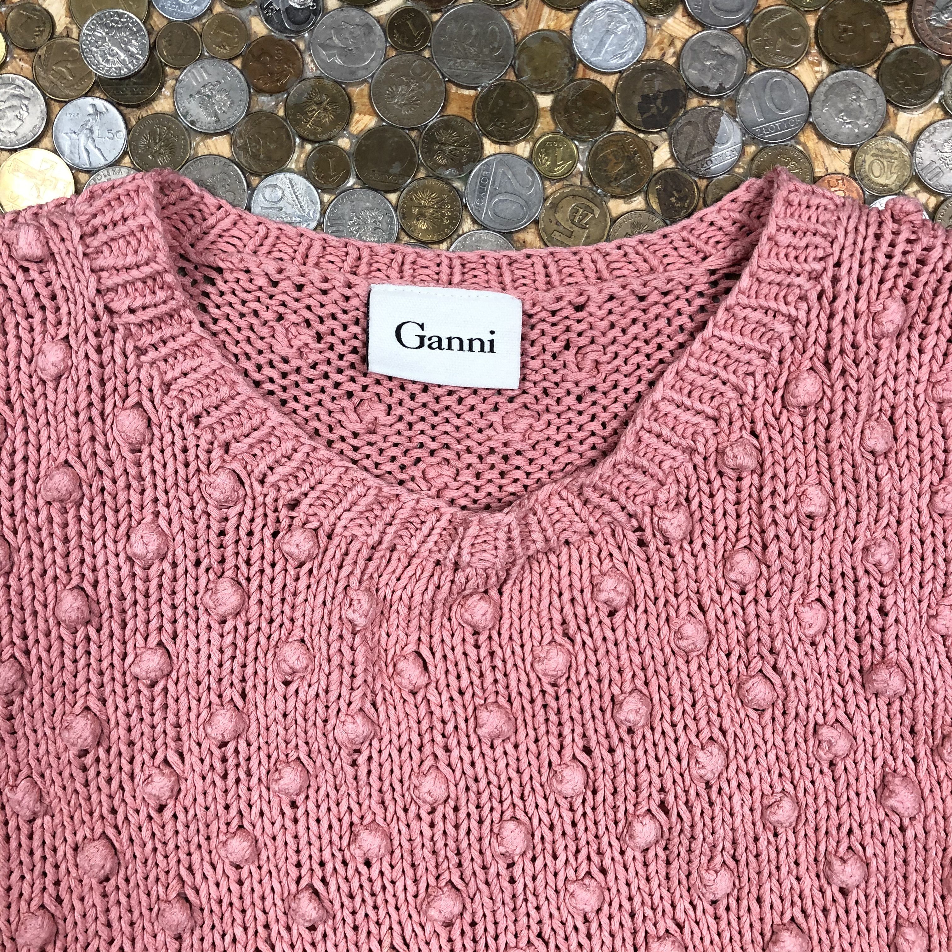 Ganni Ganni Vintage Dot Sweater Size M / US 6-8 / IT 42-44 - 2 Thumbnail