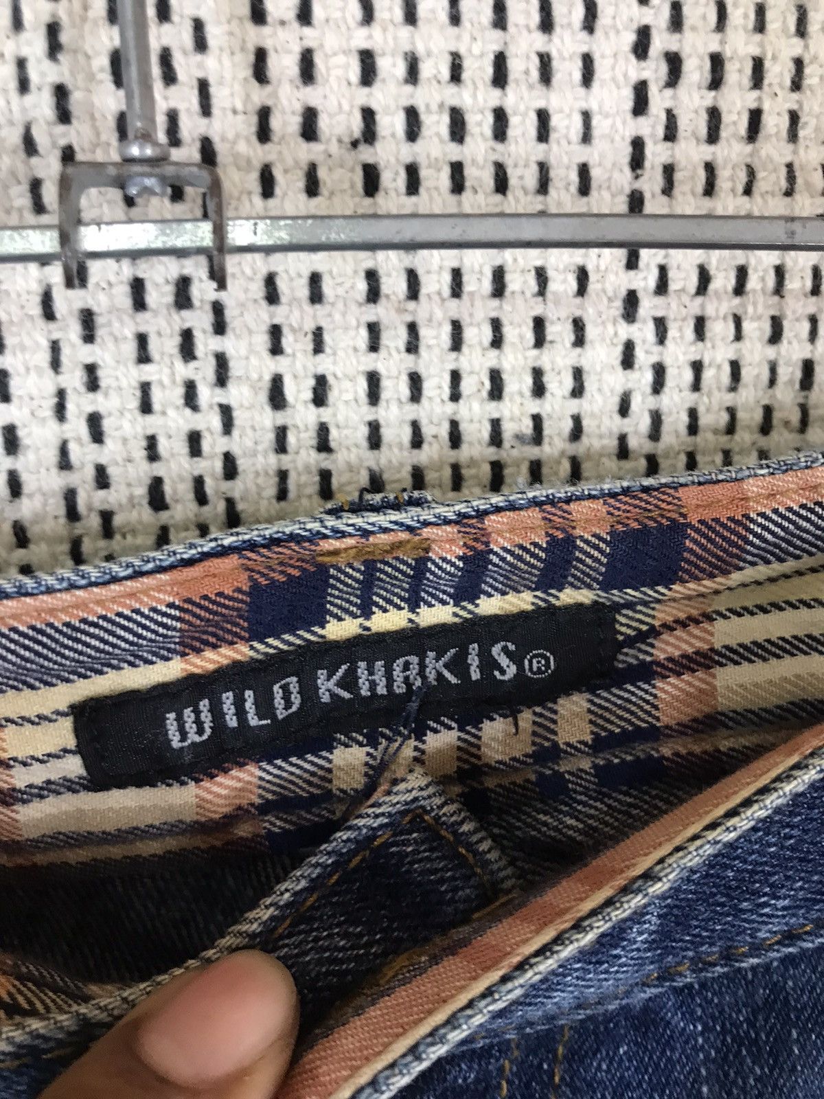 Japanese Brand ‼️VTG WILD KHAKIS DOUBLE WAIST DENIM MULTIZIPPER‼️ Size US 34 / EU 50 - 4 Thumbnail