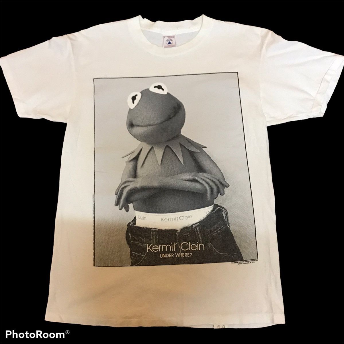 Vintage Kermit clein parody calvin klein Size US M / EU 48-50 / 2 - 1 Thumbnail