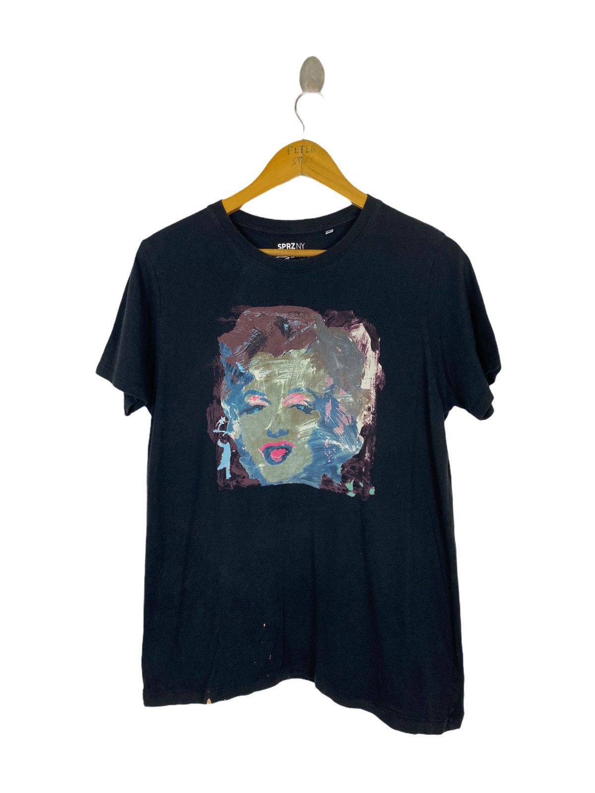 Andy Warhol × Band Tees × Uniqlo Uniqlo Andy Warhol Marilyn Monrea Shirt Size US XL / EU 56 / 4 - 1 Thumbnail