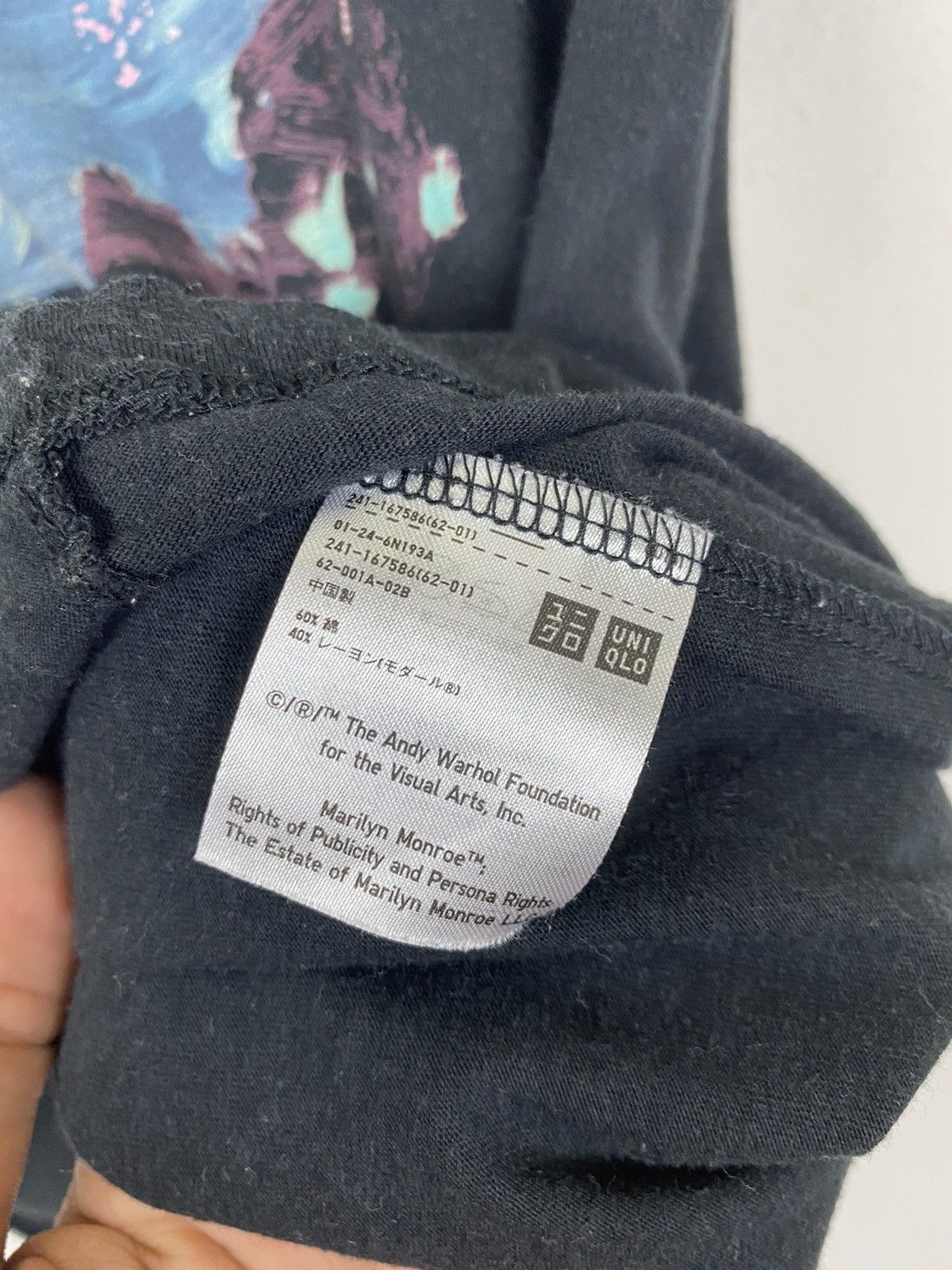 Andy Warhol × Band Tees × Uniqlo Uniqlo Andy Warhol Marilyn Monrea Shirt Size US XL / EU 56 / 4 - 7 Thumbnail