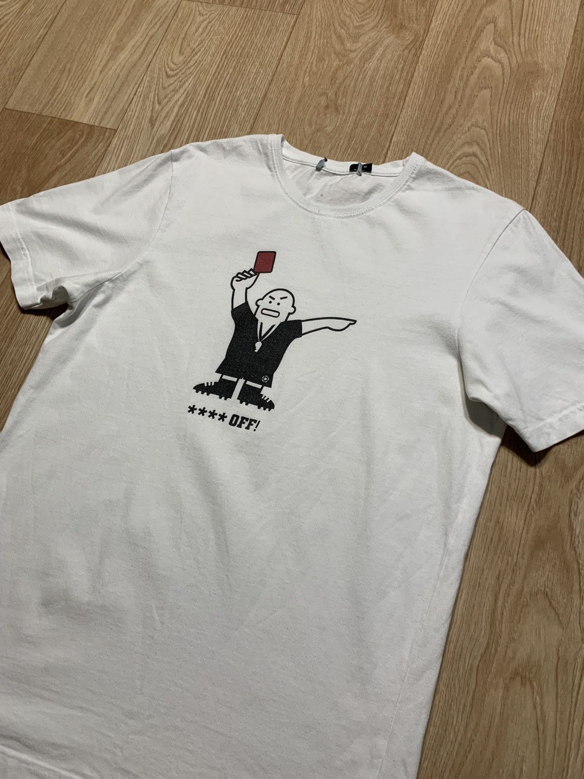 Vintage Humor Fuck Off Referee Soccer T-Shirt Size US M / EU 48-50 / 2 - 2 Thumbnail