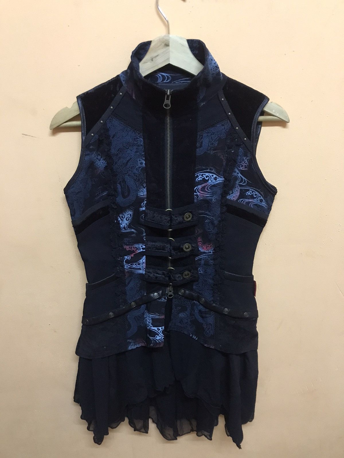If Six Was Nine × Japanese Brand × Seditionaries ‼️DRESS SLEEVELESS GOTIX PUNK NICE DESIGN‼️ Size XS / US 0-2 / IT 36-38 - 1 Thumbnail