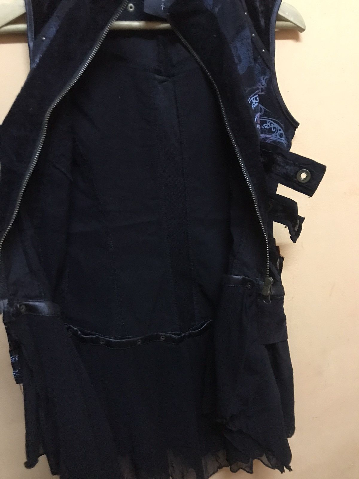 If Six Was Nine × Japanese Brand × Seditionaries ‼️DRESS SLEEVELESS GOTIX PUNK NICE DESIGN‼️ Size XS / US 0-2 / IT 36-38 - 8 Thumbnail