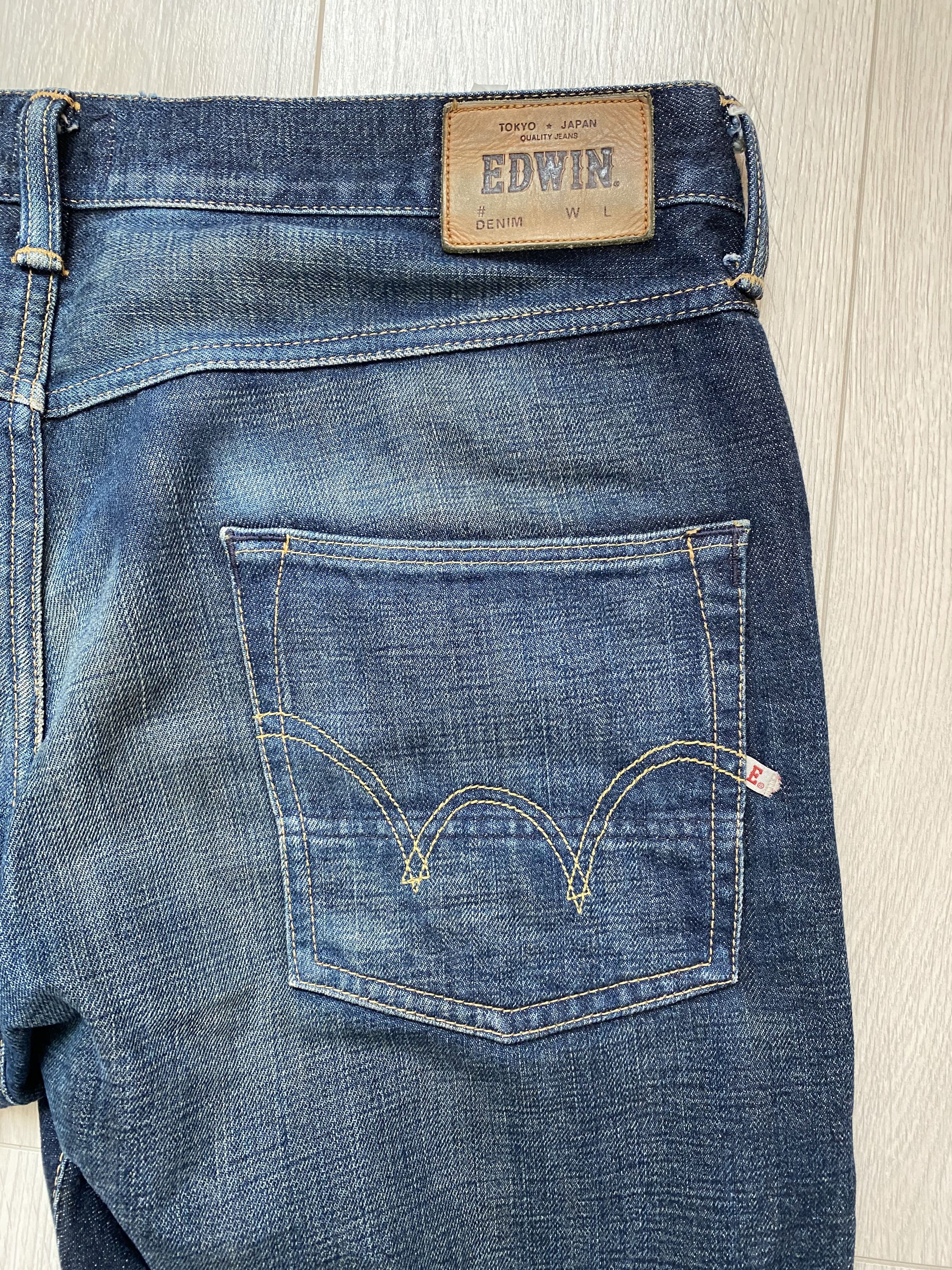 Edwin Edwin Jeand Ed 55 Selvedge Japanese Denim Size US 36 / EU 52 - 3 Thumbnail