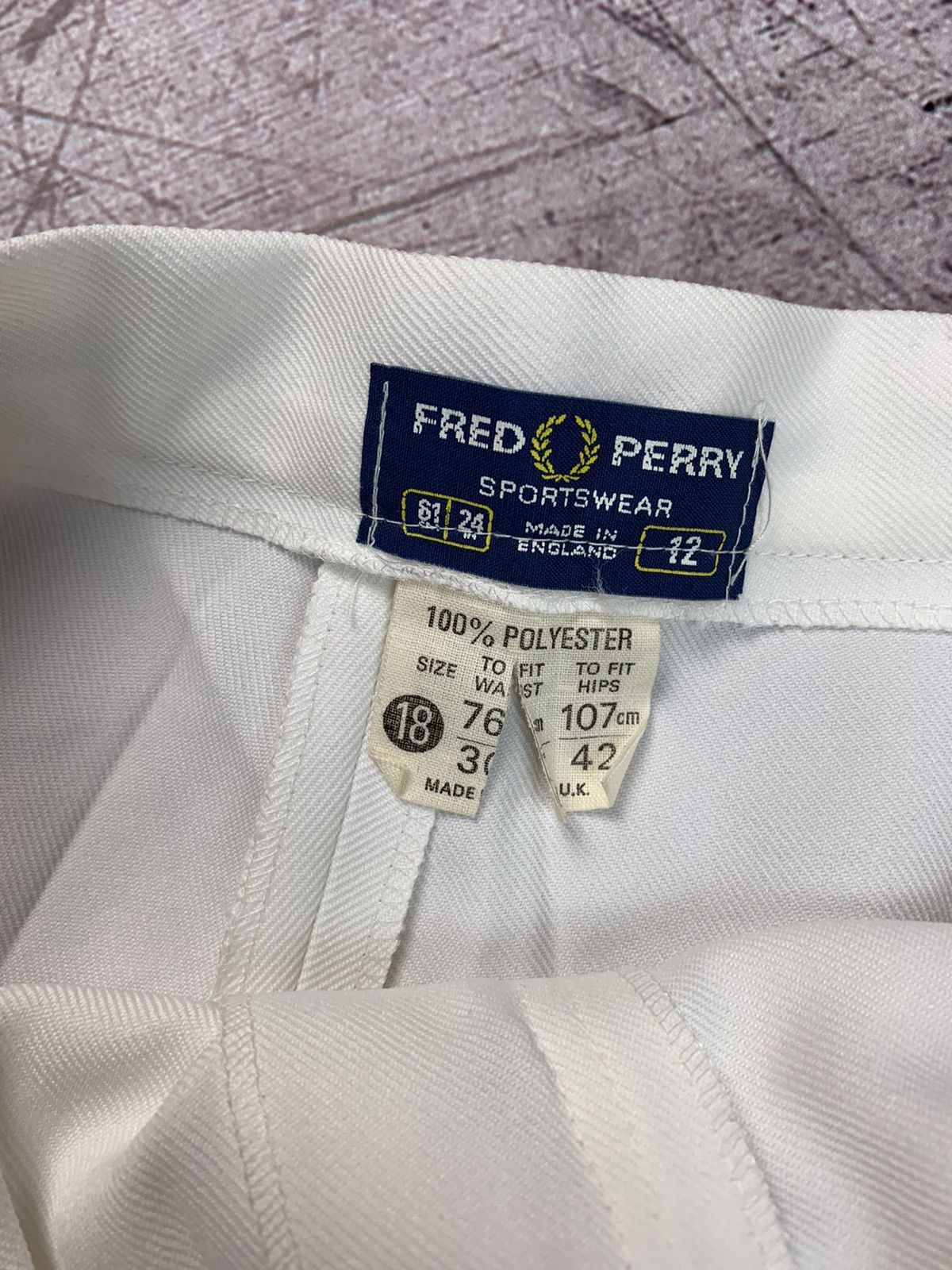 Fred Perry Vintage Fred Perry 90s Shorts Size US 30 / EU 46 - 6 Thumbnail