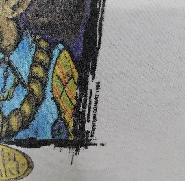 Rap Tees Vintage Very Rare Conart Gangsta Hip Hop 90s T-shirt Size US M / EU 48-50 / 2 - 5 Thumbnail