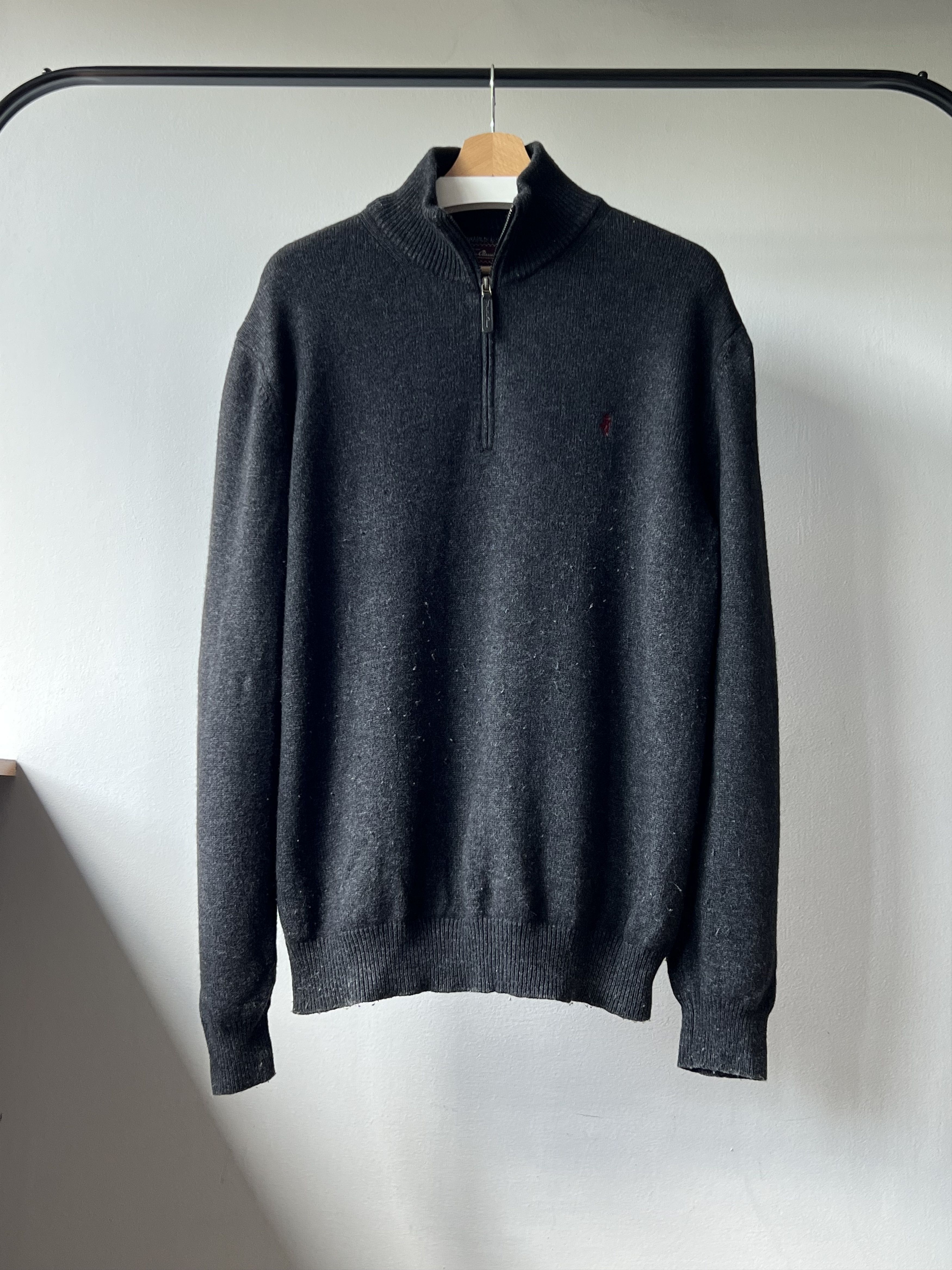 Vintage Marlboro Classics Wool 1/4 Zip Neck Sweater | Grailed