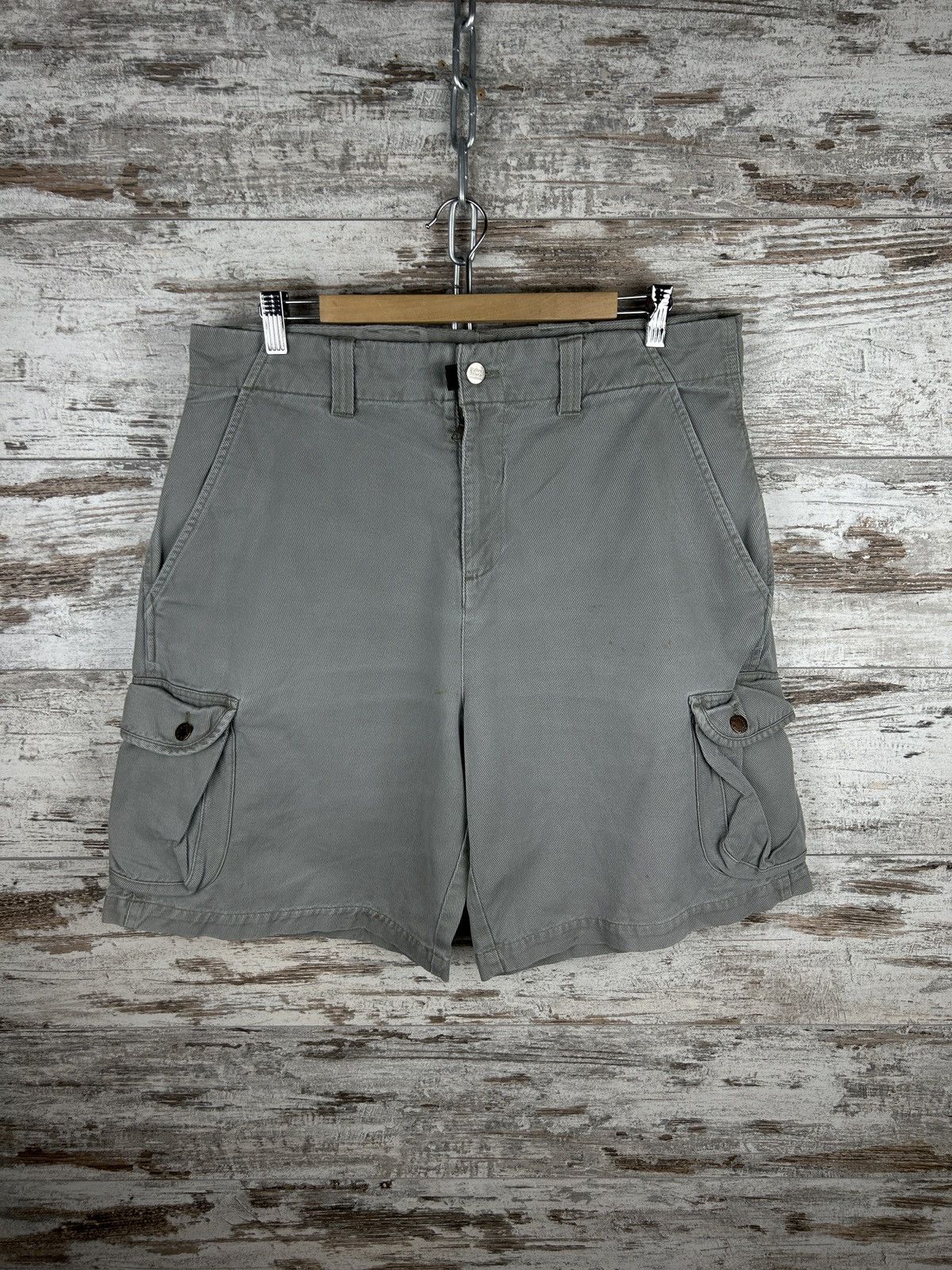 Nike ACG × Vintage Mens Vintage Nike ACG cargo shorts rare y2k streetwear drill Size US 34 / EU 50 - 1 Thumbnail