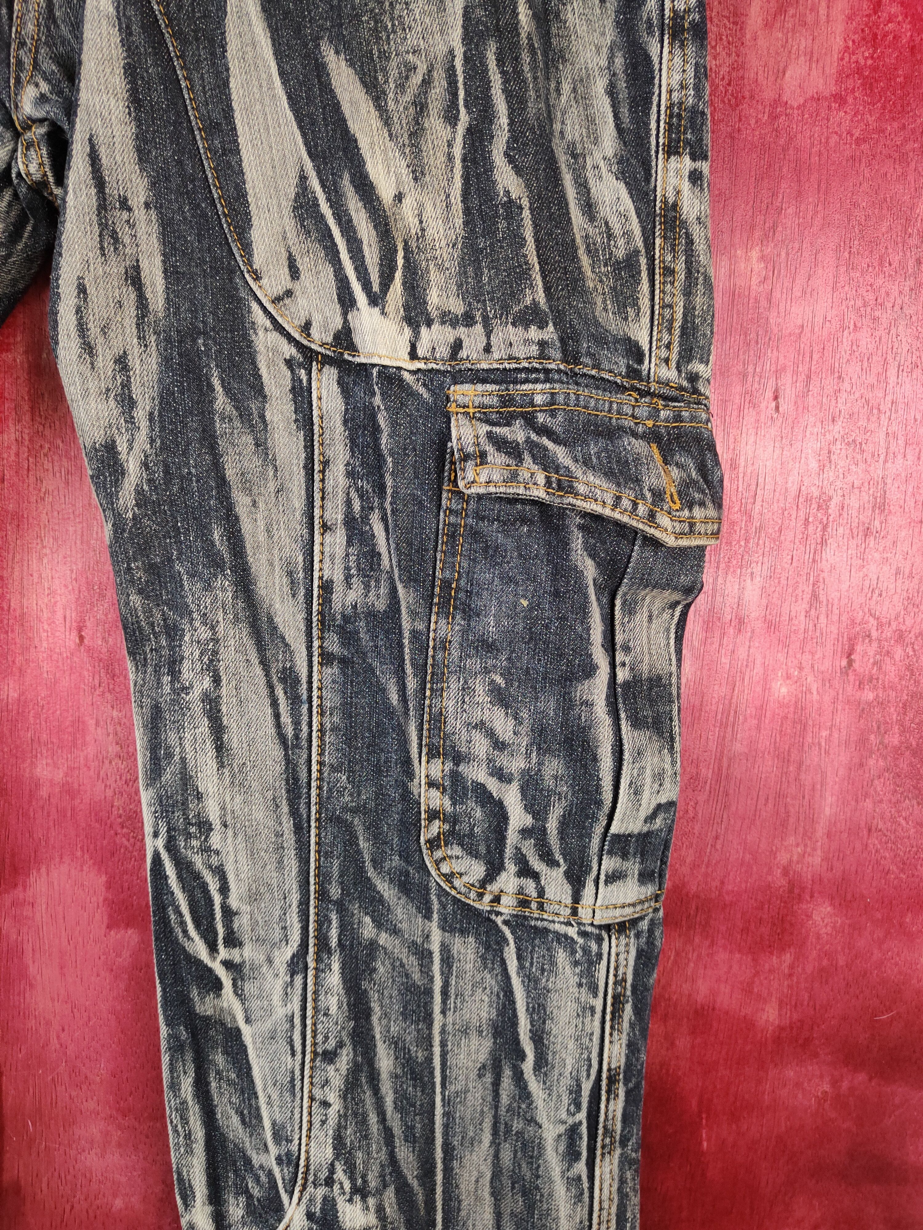 If Six Was Nine Ashton Black faded punk like lgb if6was9 Cargo pants #S660DL Size US 34 / EU 50 - 7 Thumbnail