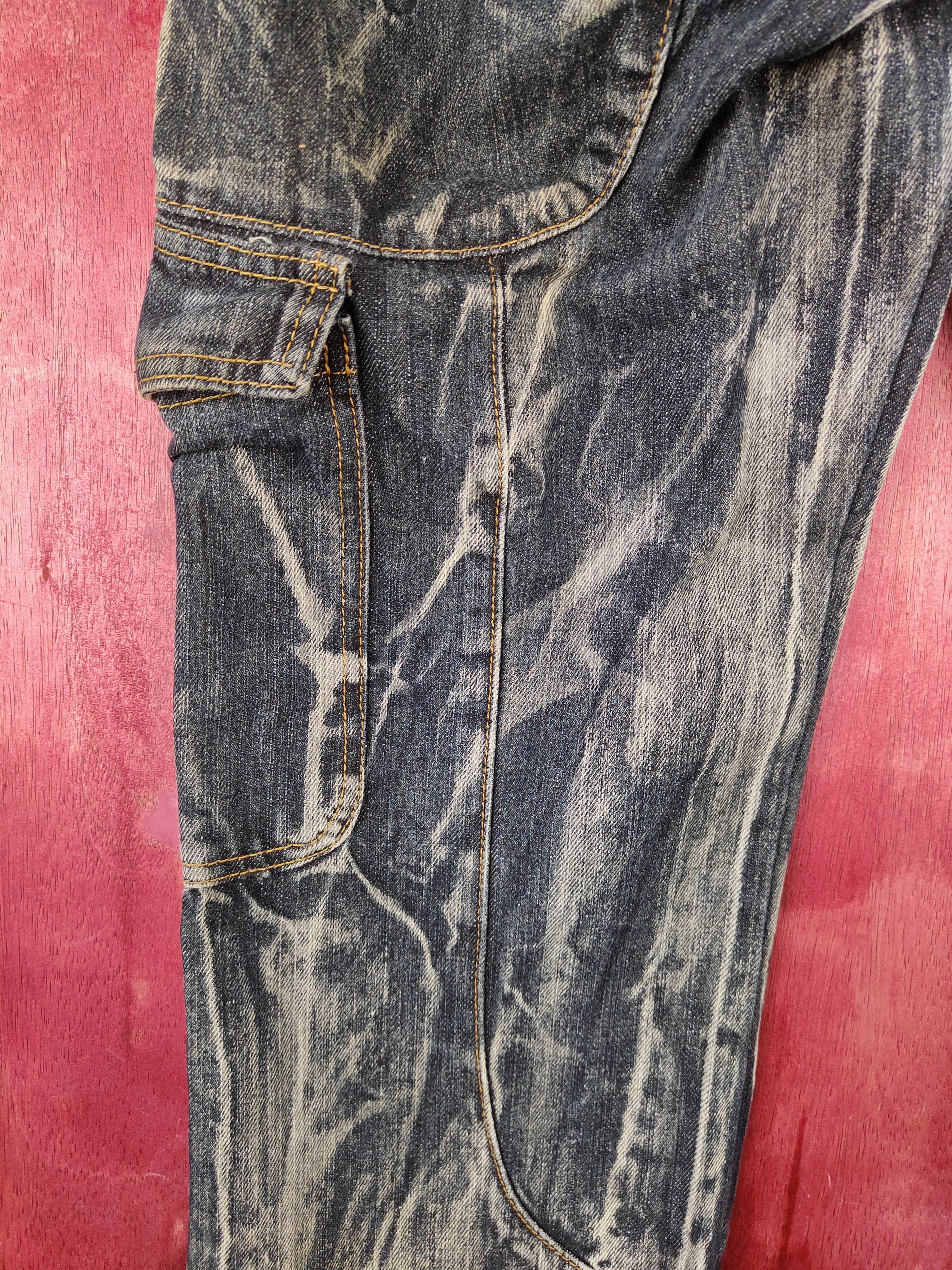 If Six Was Nine Ashton Black faded punk like lgb if6was9 Cargo pants #S660DL Size US 34 / EU 50 - 12 Thumbnail