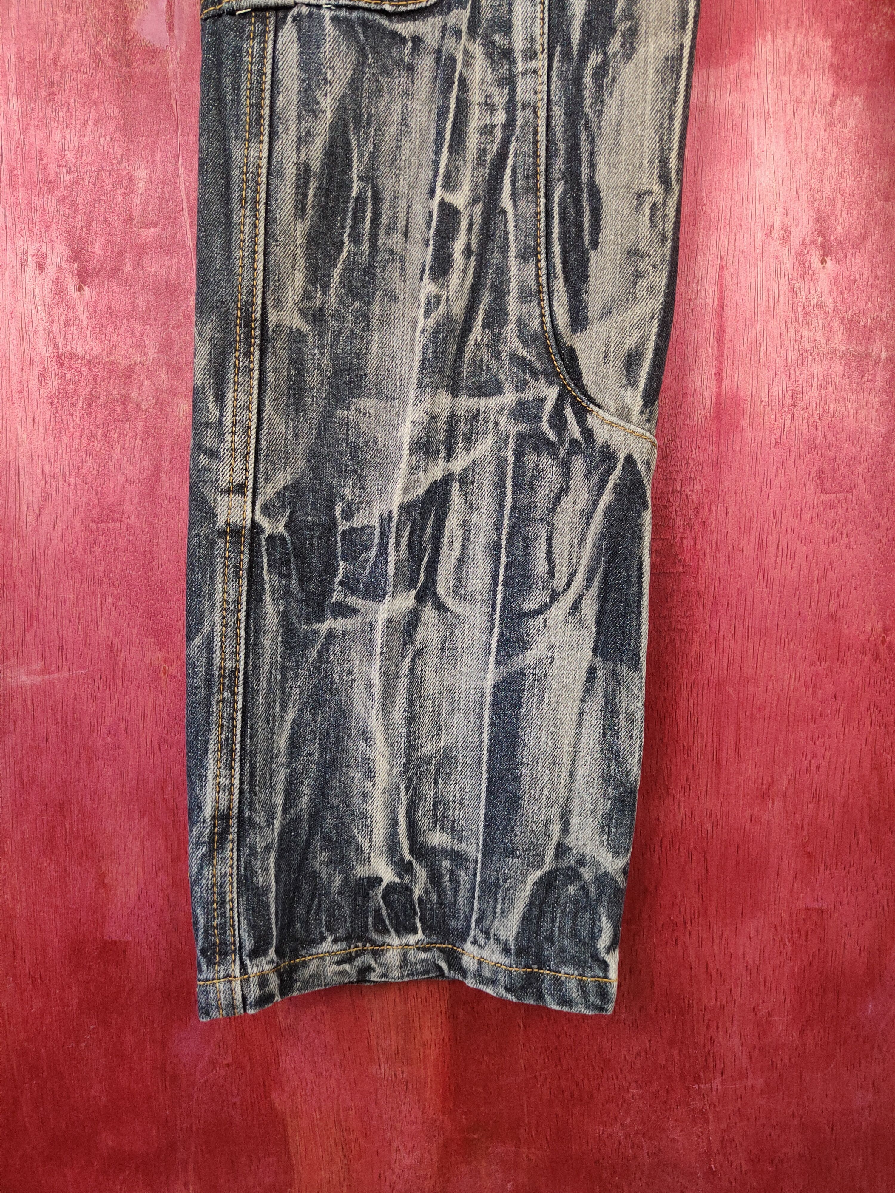 If Six Was Nine Ashton Black faded punk like lgb if6was9 Cargo pants #S660DL Size US 34 / EU 50 - 5 Thumbnail