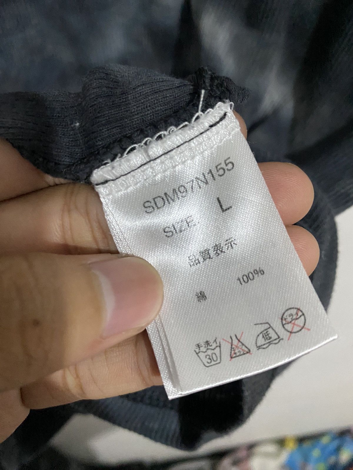 If Six Was Nine 💸BINDINGOFFER💸Semanticdesign Dyed Black Shirt AA0036 Size US L / EU 52-54 / 3 - 5 Thumbnail