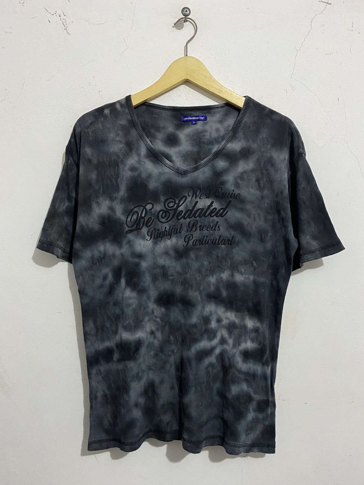 If Six Was Nine 💸BINDINGOFFER💸Semanticdesign Dyed Black Shirt AA0036 Size US L / EU 52-54 / 3 - 1 Thumbnail