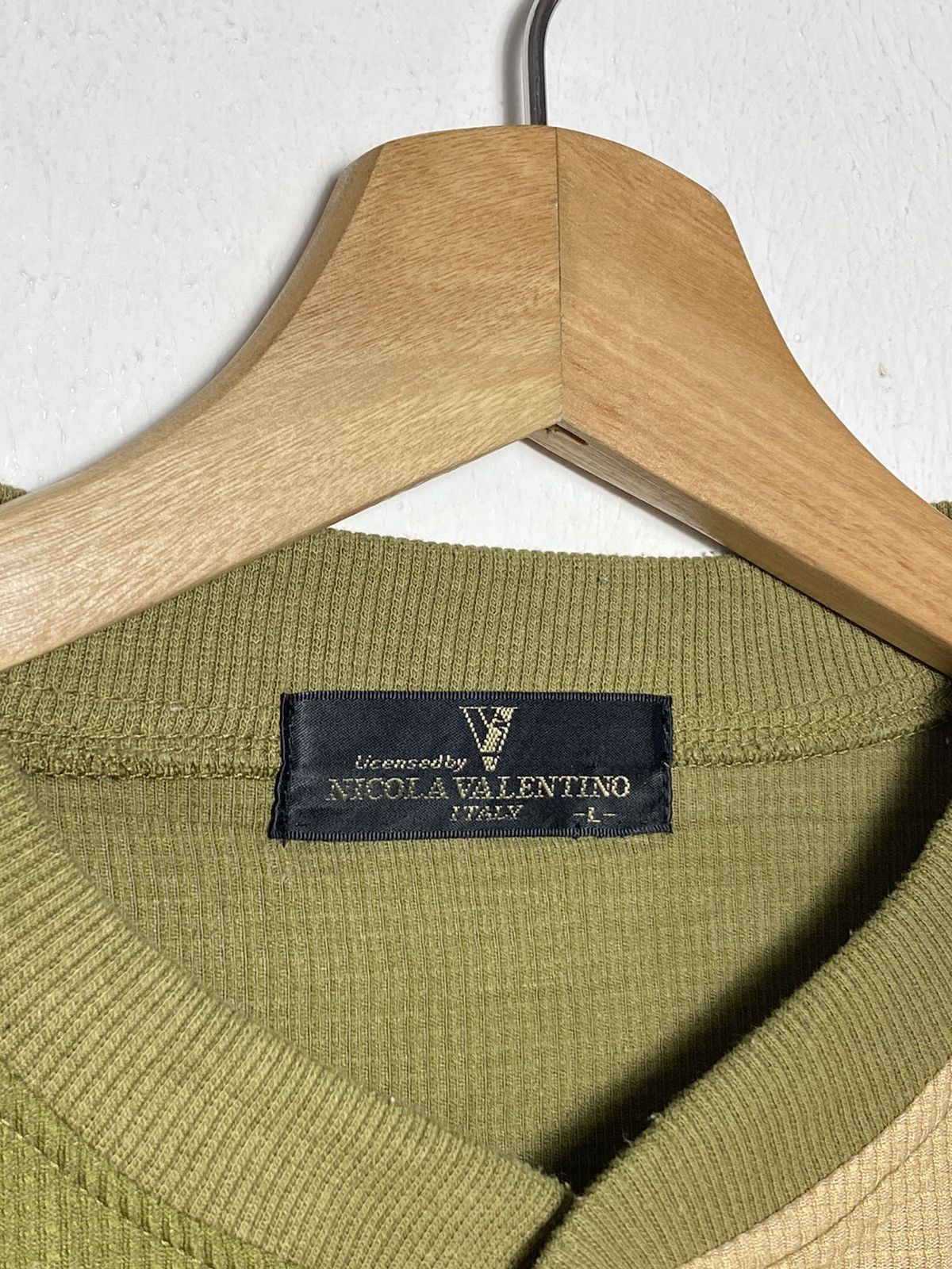 Japanese Brand Vintage Nicola Valentino Embroidered Crewneck Size US L / EU 52-54 / 3 - 3 Thumbnail