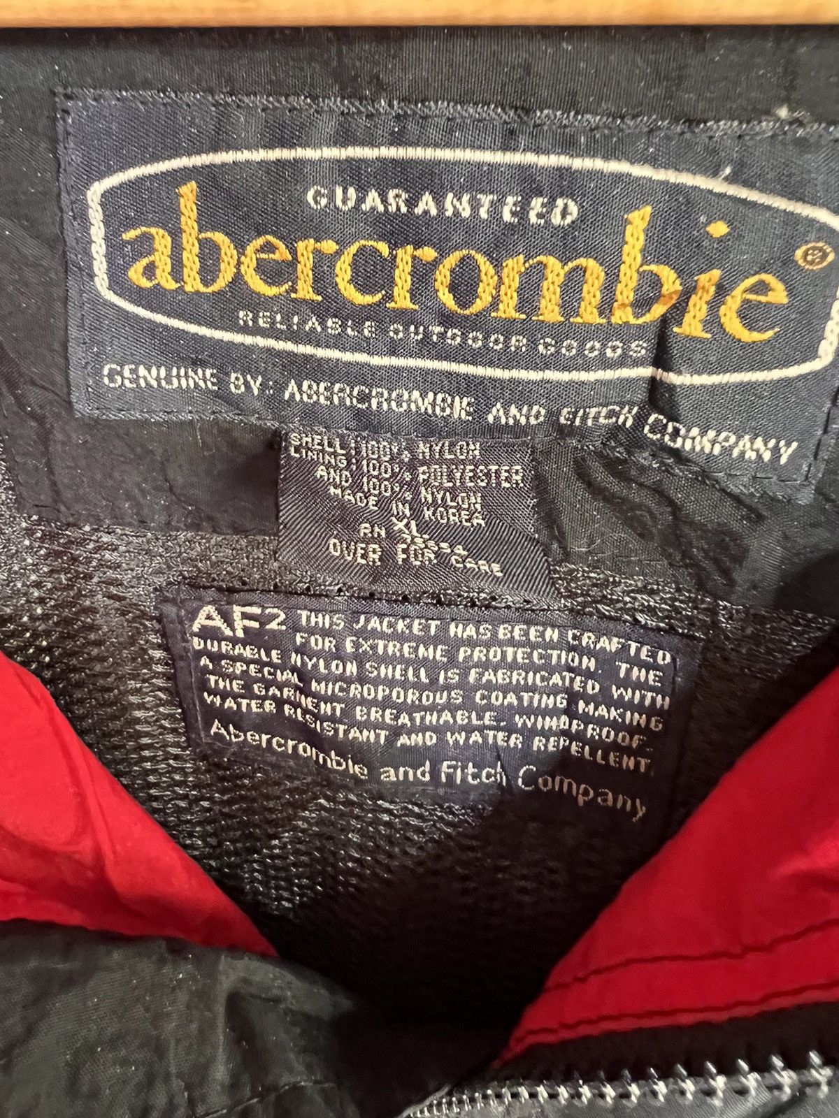 Abercrombie & Fitch Abercrombie Tactical Pocket Hoodies Jacket Size US XL / EU 56 / 4 - 4 Thumbnail