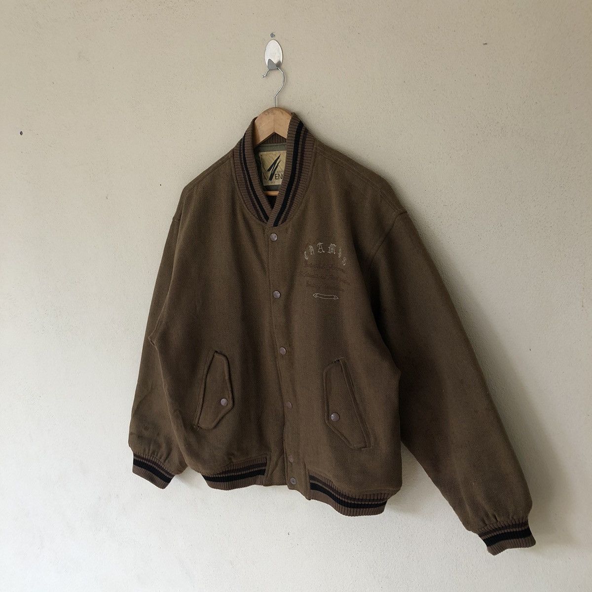 Japanese Brand VINTAGE VARSITY JACKET SHAMPS SPORTCLUB BIG LOGO Size US L / EU 52-54 / 3 - 9 Thumbnail