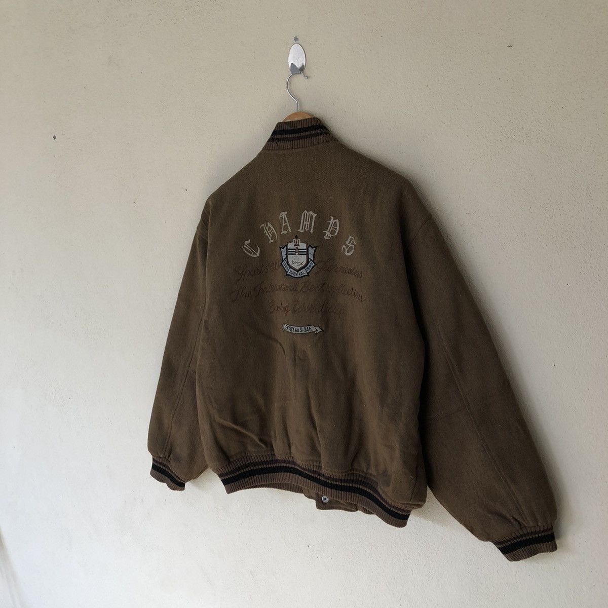 Japanese Brand VINTAGE VARSITY JACKET SHAMPS SPORTCLUB BIG LOGO Size US L / EU 52-54 / 3 - 3 Thumbnail
