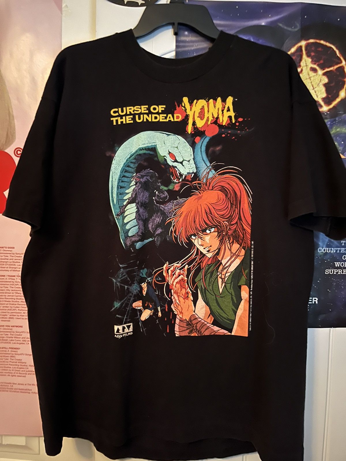 Vintage Vintage Anime T Shirt Yoma Curse of the Undead