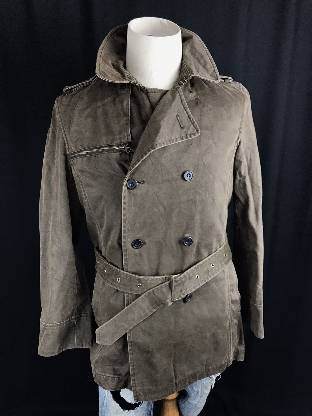 Japanese Brand × PPFM Vintage PPFM Double Breasted Parka Jacket Size US M / EU 48-50 / 2 - 1 Thumbnail