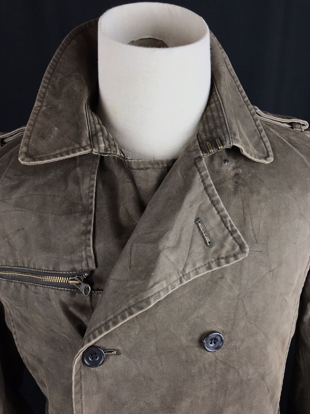 Japanese Brand × PPFM Vintage PPFM Double Breasted Parka Jacket Size US M / EU 48-50 / 2 - 2 Thumbnail