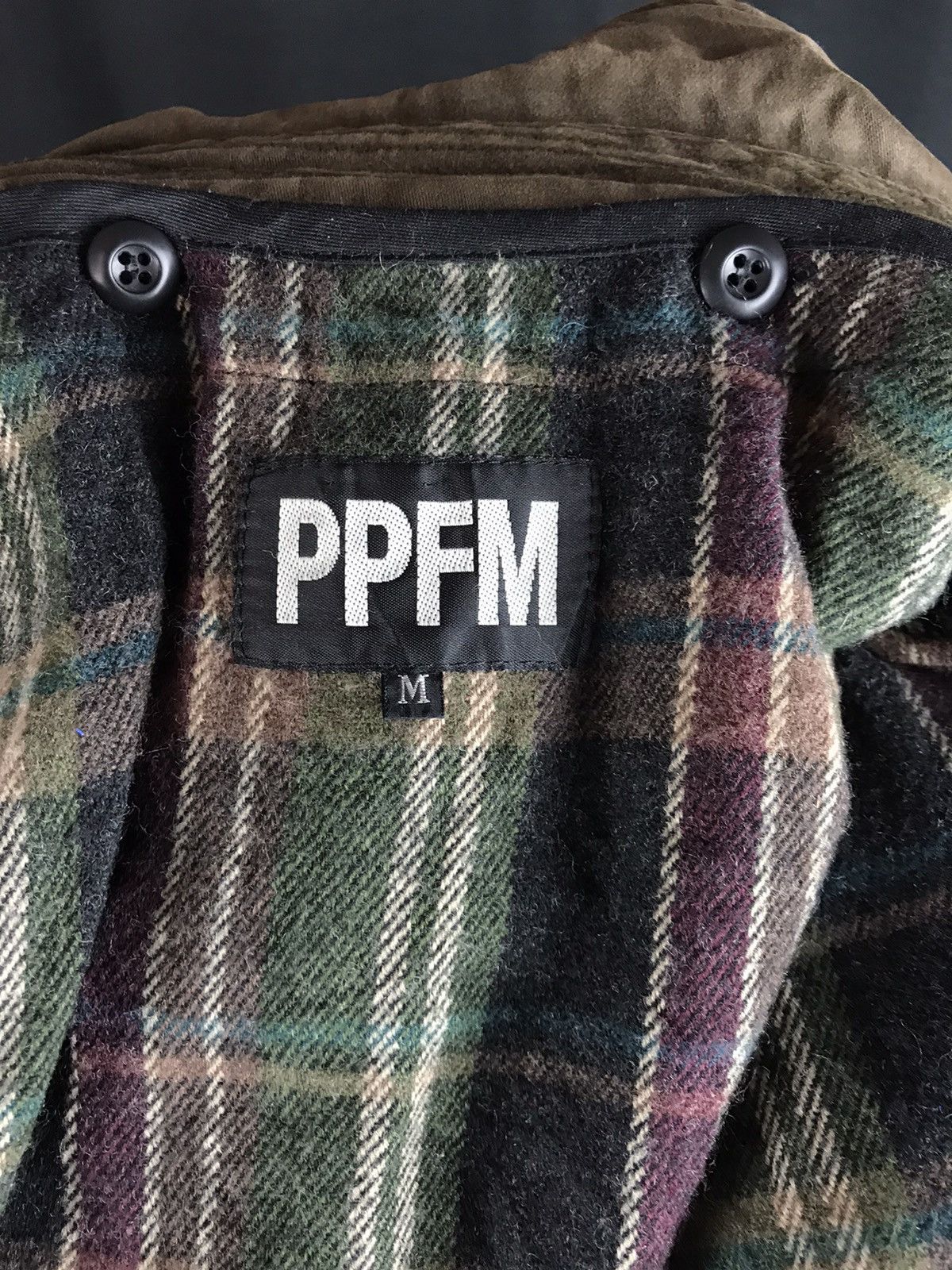 Japanese Brand × PPFM Vintage PPFM Double Breasted Parka Jacket Size US M / EU 48-50 / 2 - 7 Thumbnail