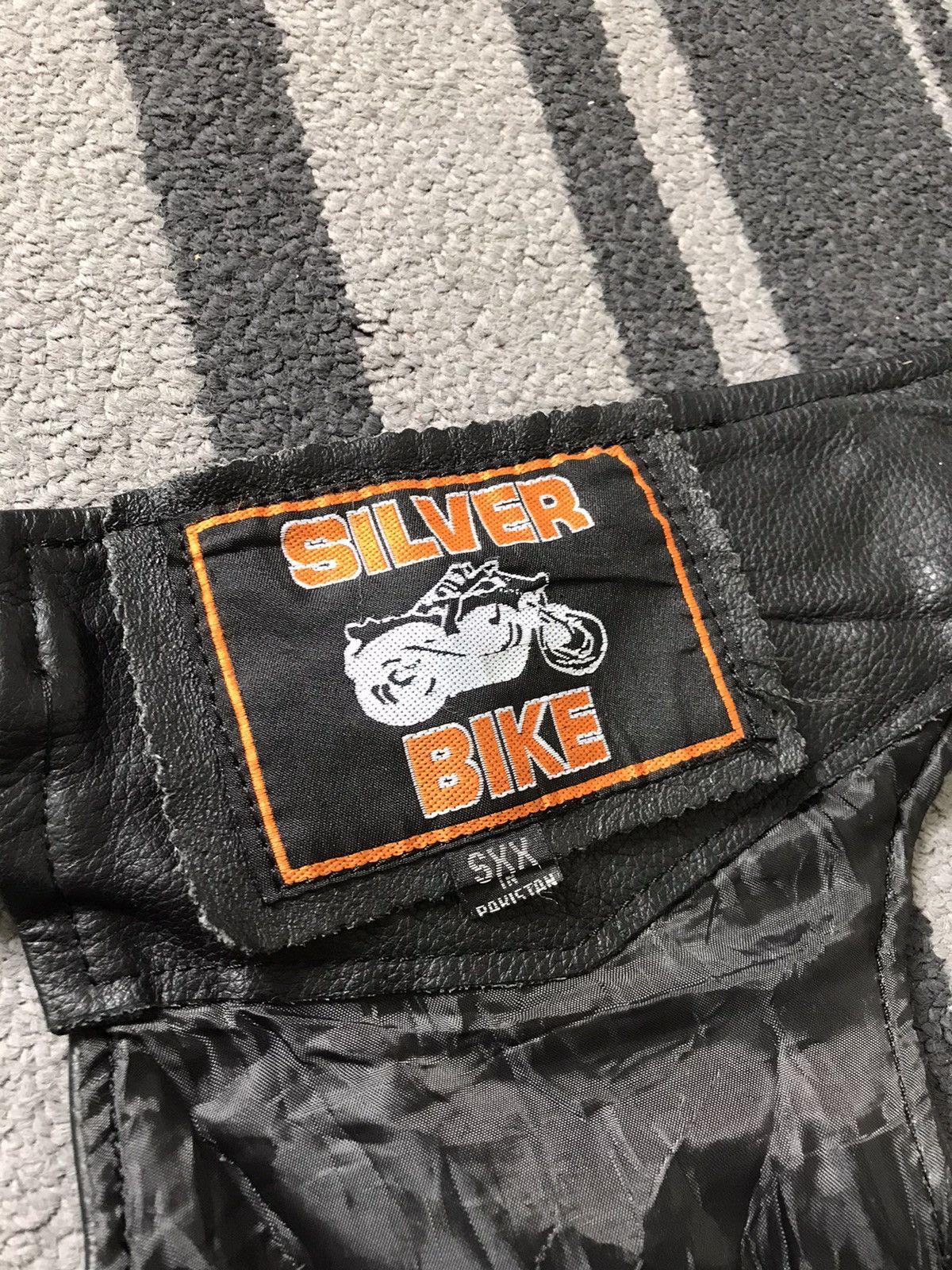 Indian Motorcycle × Leather Vintage Biker Leather Pants adjustable size Size US 34 / EU 50 - 7 Thumbnail