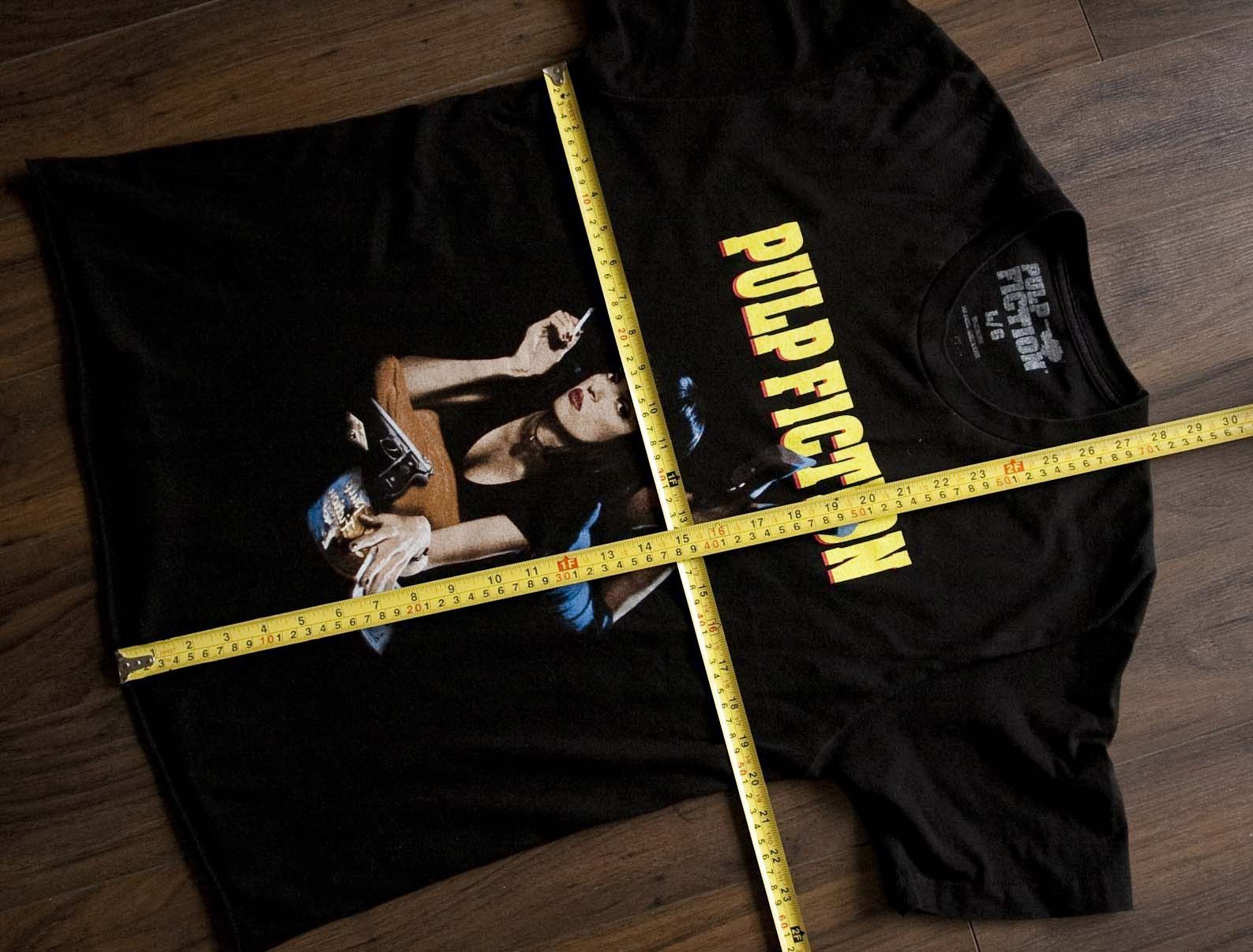 Other * Pulp Fiction T Shirt Uma Thurman Tarantino Size M/L Size US L / EU 52-54 / 3 - 4 Thumbnail