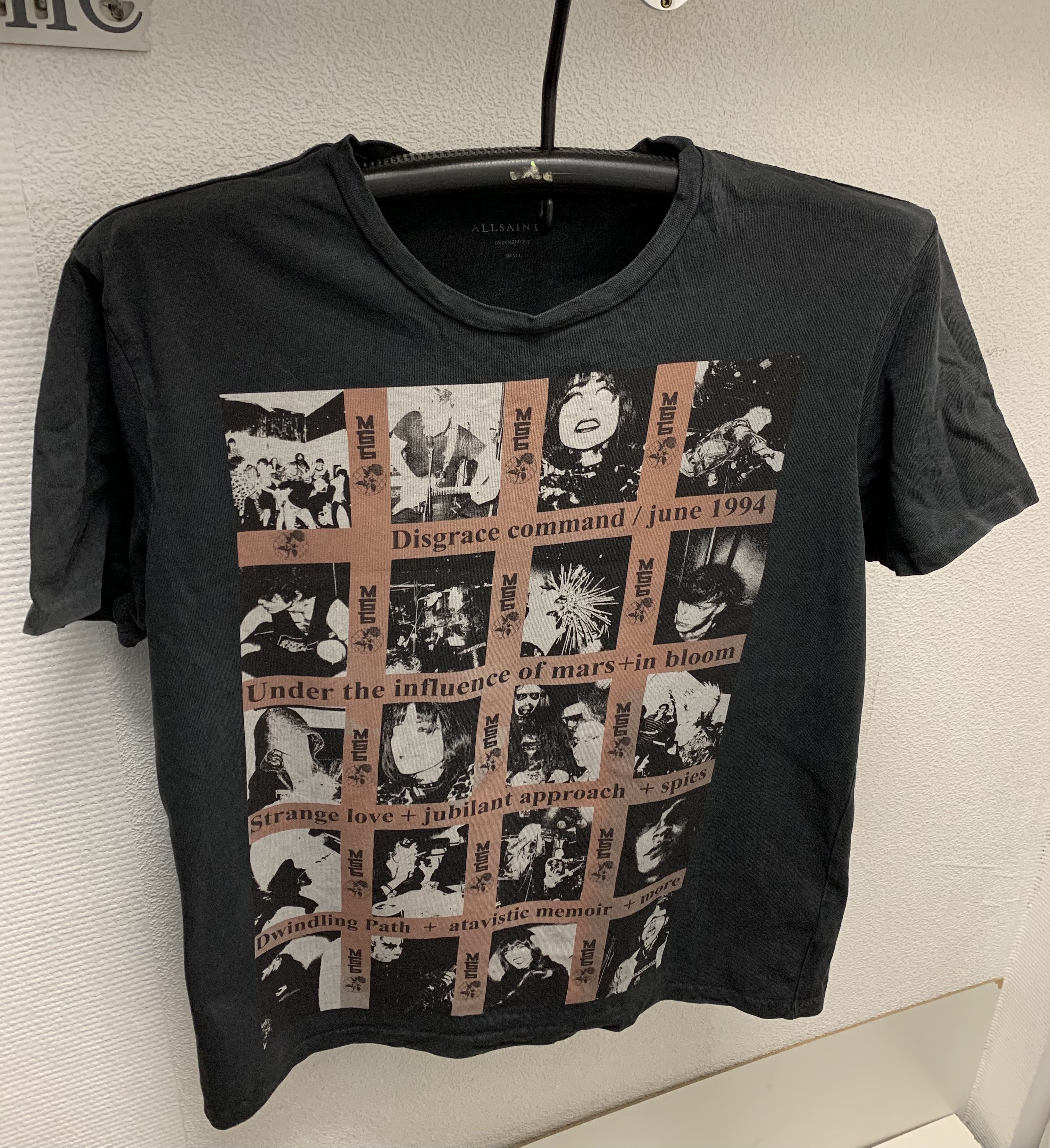 Allsaints Allsaints fullprint big logo t-shirt S-M size Size US M / EU 48-50 / 2 - 1 Thumbnail