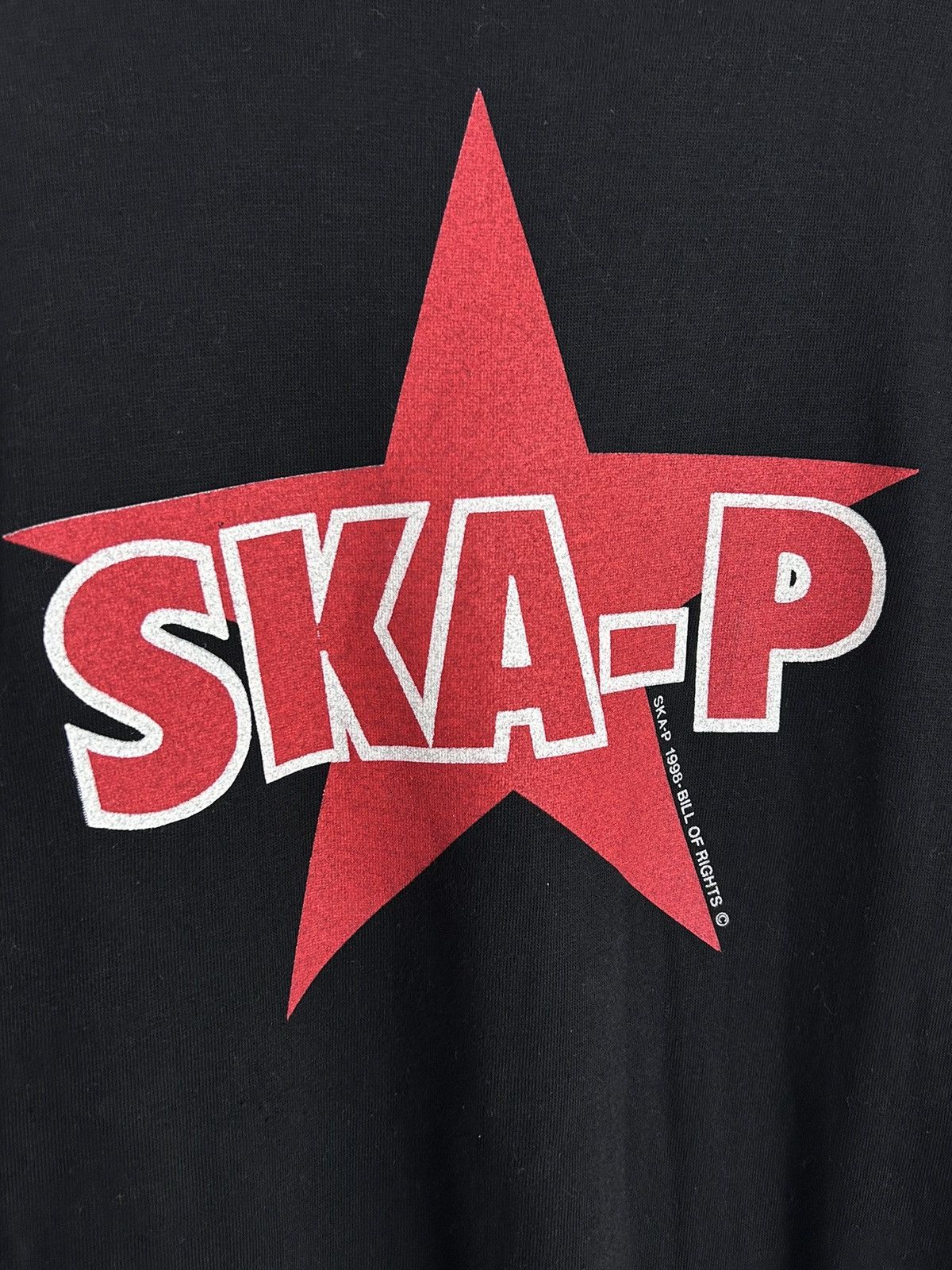 Band Tees 90s Vintage 1998 Ska-P Sanchez Big Logo Rare Long Sleeve Size US XL / EU 56 / 4 - 3 Thumbnail