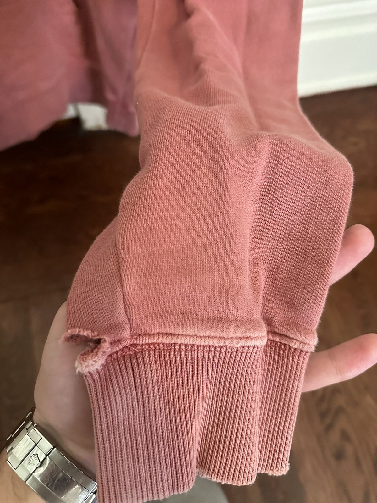 Saint Laurent Paris Dark Pink Saint Laurent Hoodie Size US S / EU 44-46 / 1 - 3 Thumbnail
