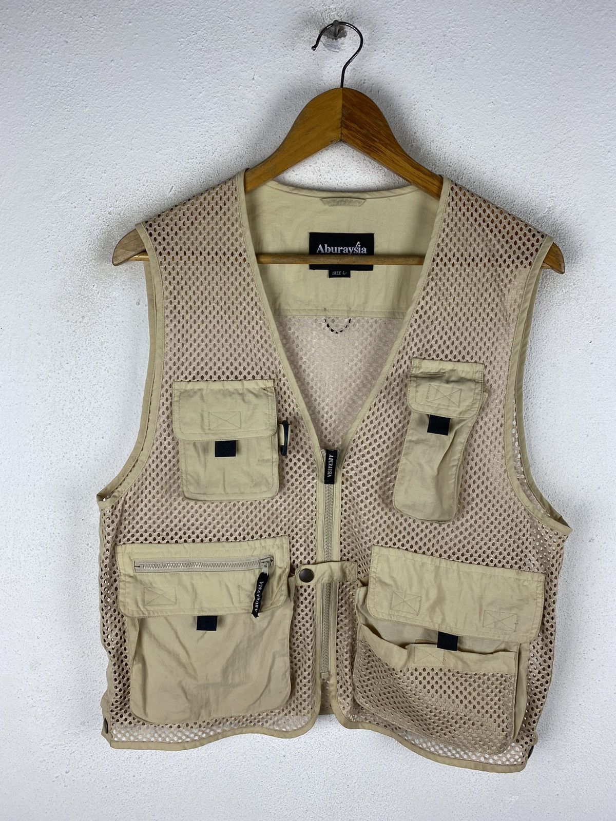 Japanese Brand ABURAYSIA UTILITY FISHING VEST Size US L / EU 52-54 / 3 - 3 Thumbnail