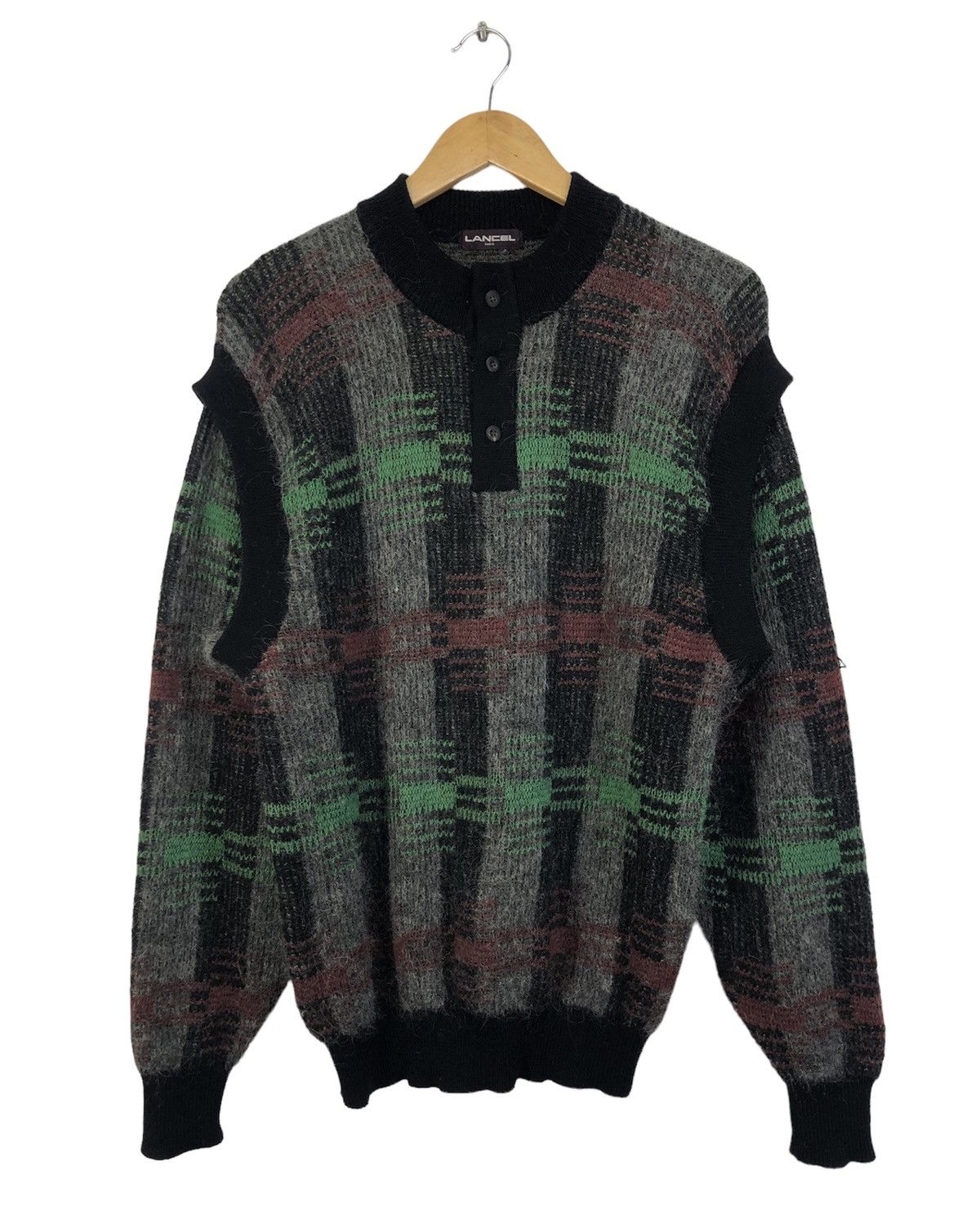Lancel 💥RARE💥Vintage Lancel Paris Wool Hair Knitwear Size US M / EU 48-50 / 2 - 1 Thumbnail