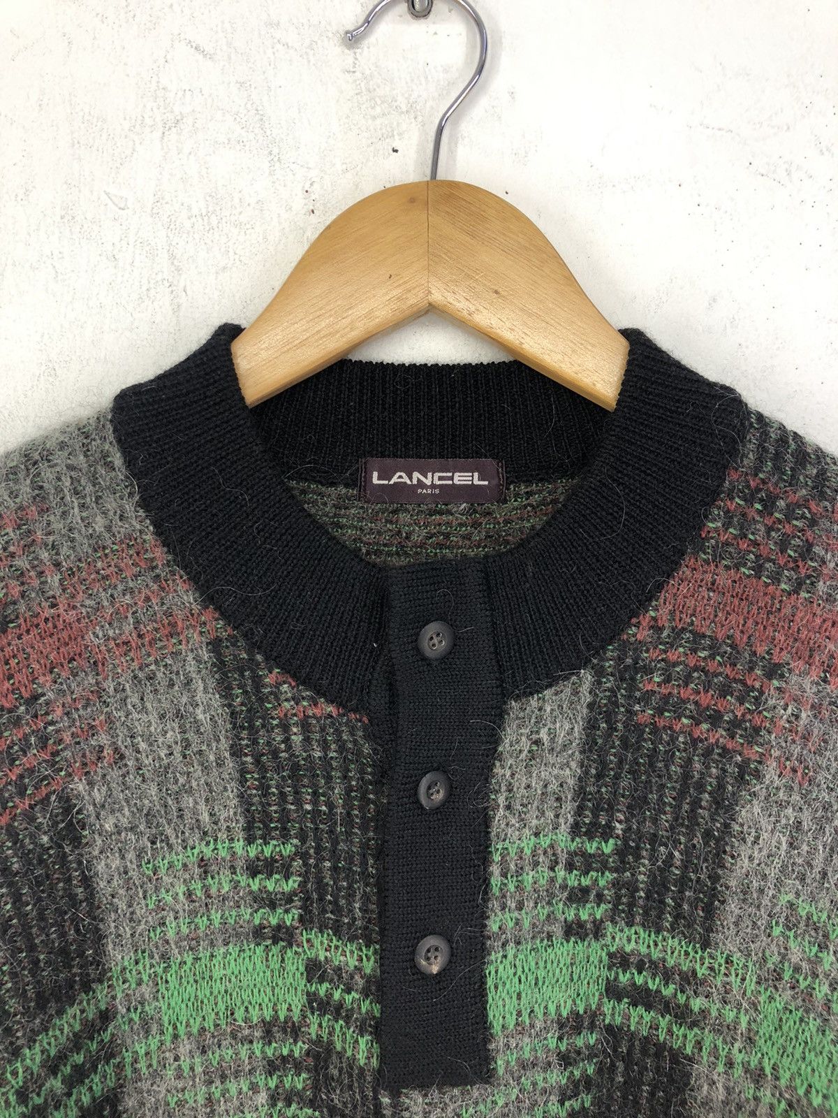 Lancel 💥RARE💥Vintage Lancel Paris Wool Hair Knitwear Size US M / EU 48-50 / 2 - 3 Thumbnail