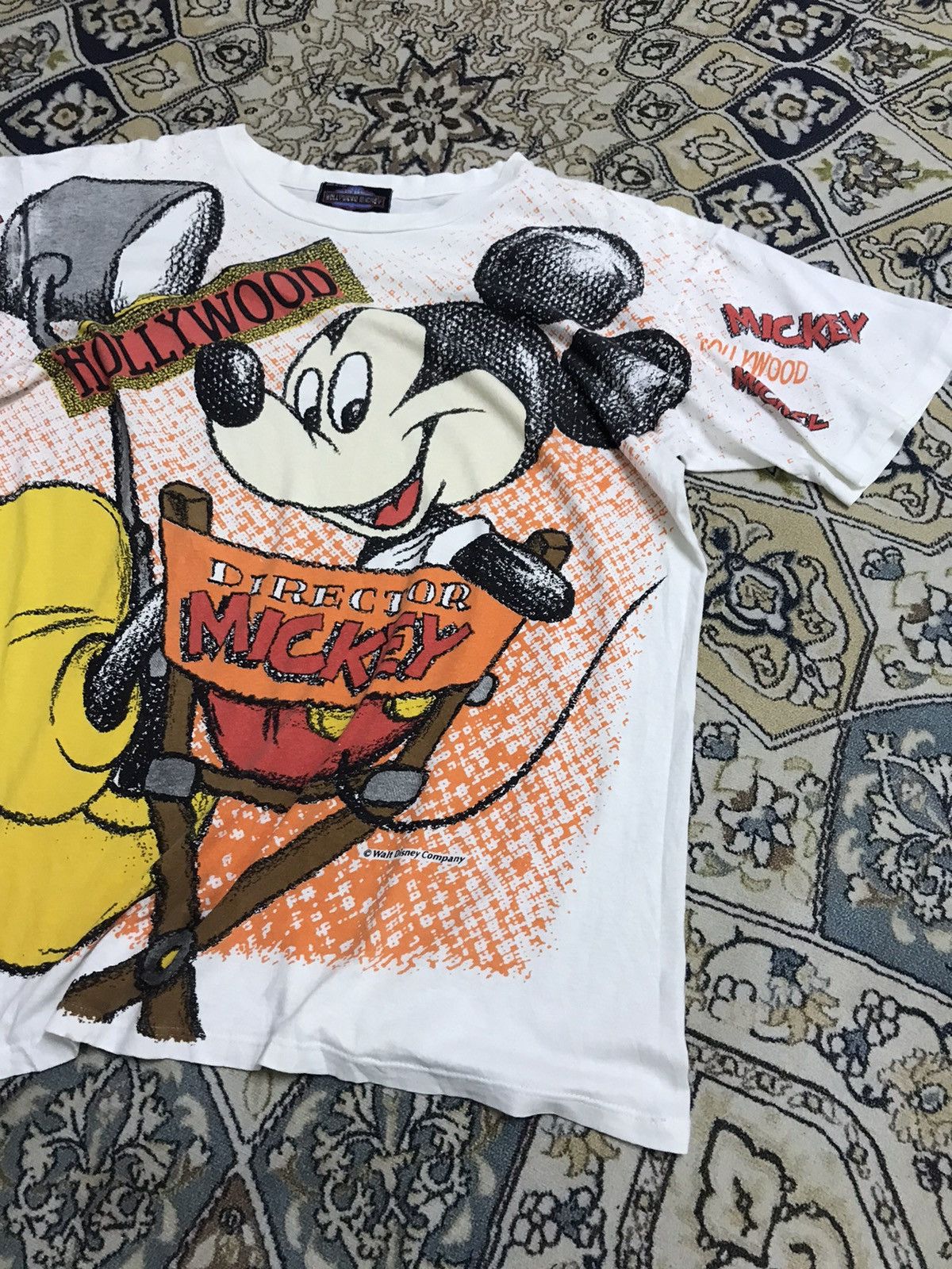 Vintage Vintage 90s Hollywood Director Mickey Graphic T-Shirt Size US XL / EU 56 / 4 - 5 Thumbnail