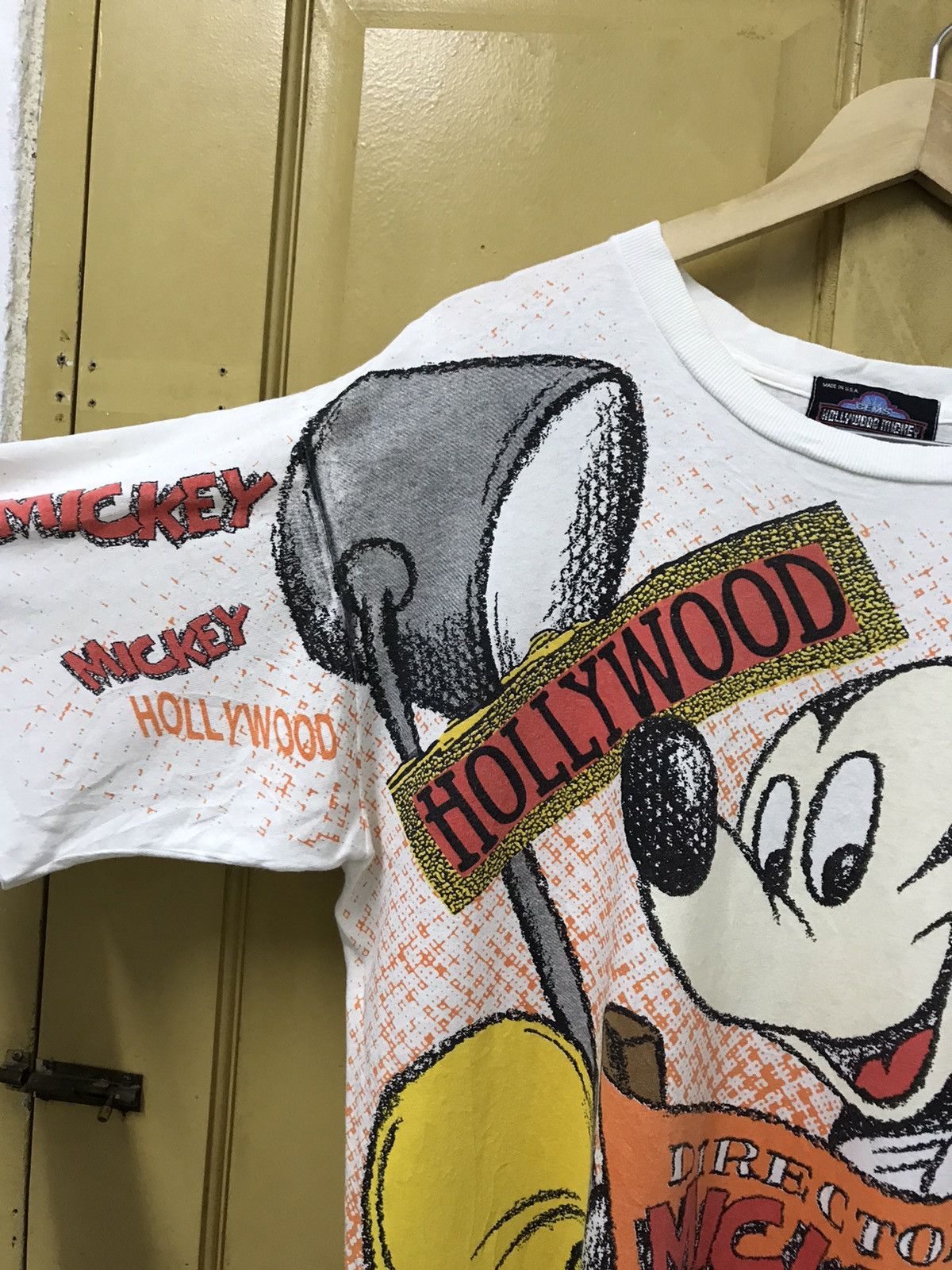 Vintage Vintage 90s Hollywood Director Mickey Graphic T-Shirt Size US XL / EU 56 / 4 - 14 Thumbnail