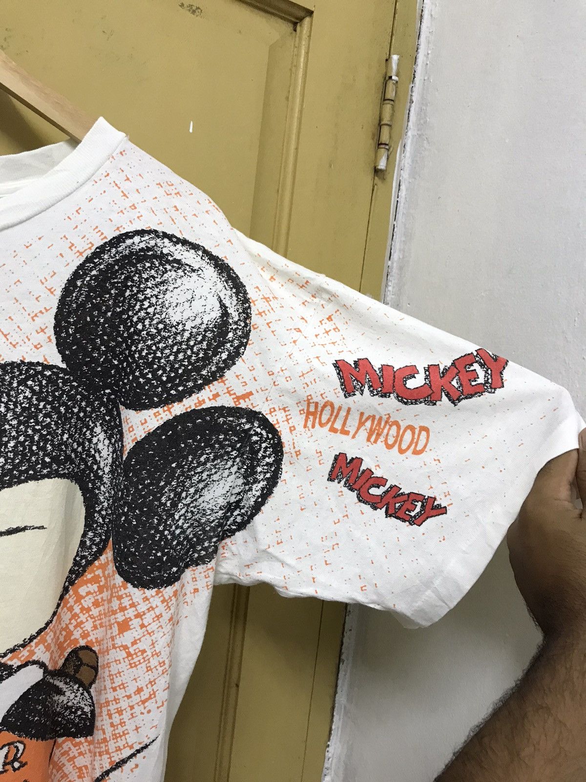 Vintage Vintage 90s Hollywood Director Mickey Graphic T-Shirt Size US XL / EU 56 / 4 - 13 Thumbnail