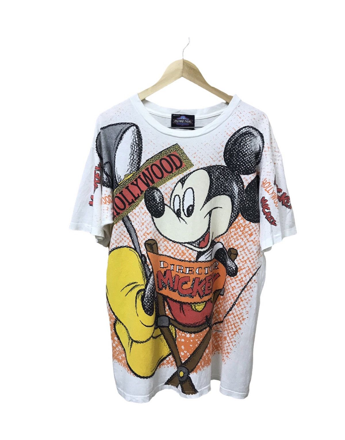 Vintage Vintage 90s Hollywood Director Mickey Graphic T-Shirt Size US XL / EU 56 / 4 - 1 Thumbnail
